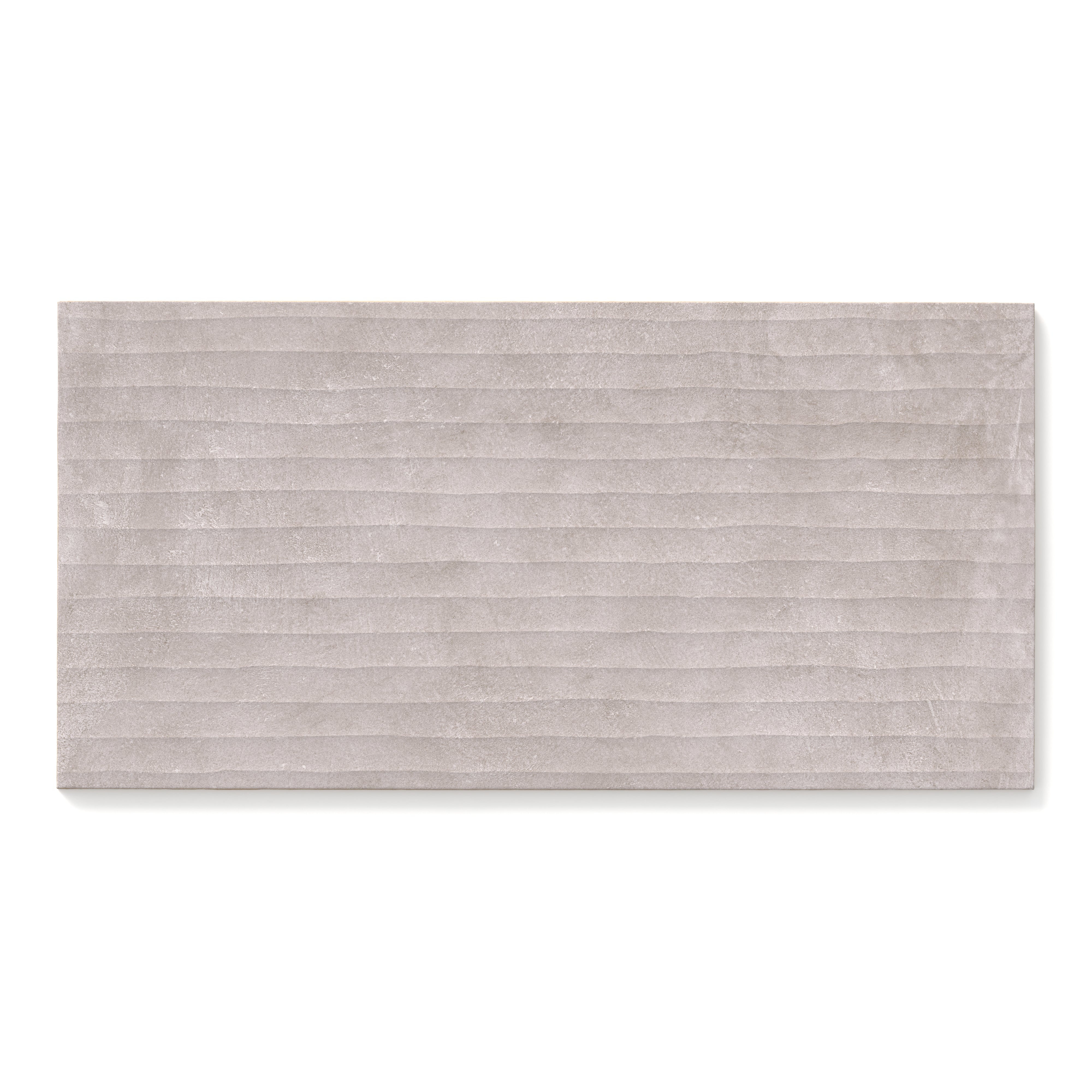 Kai 12x24 Flute Porcelain Tile in Smoke