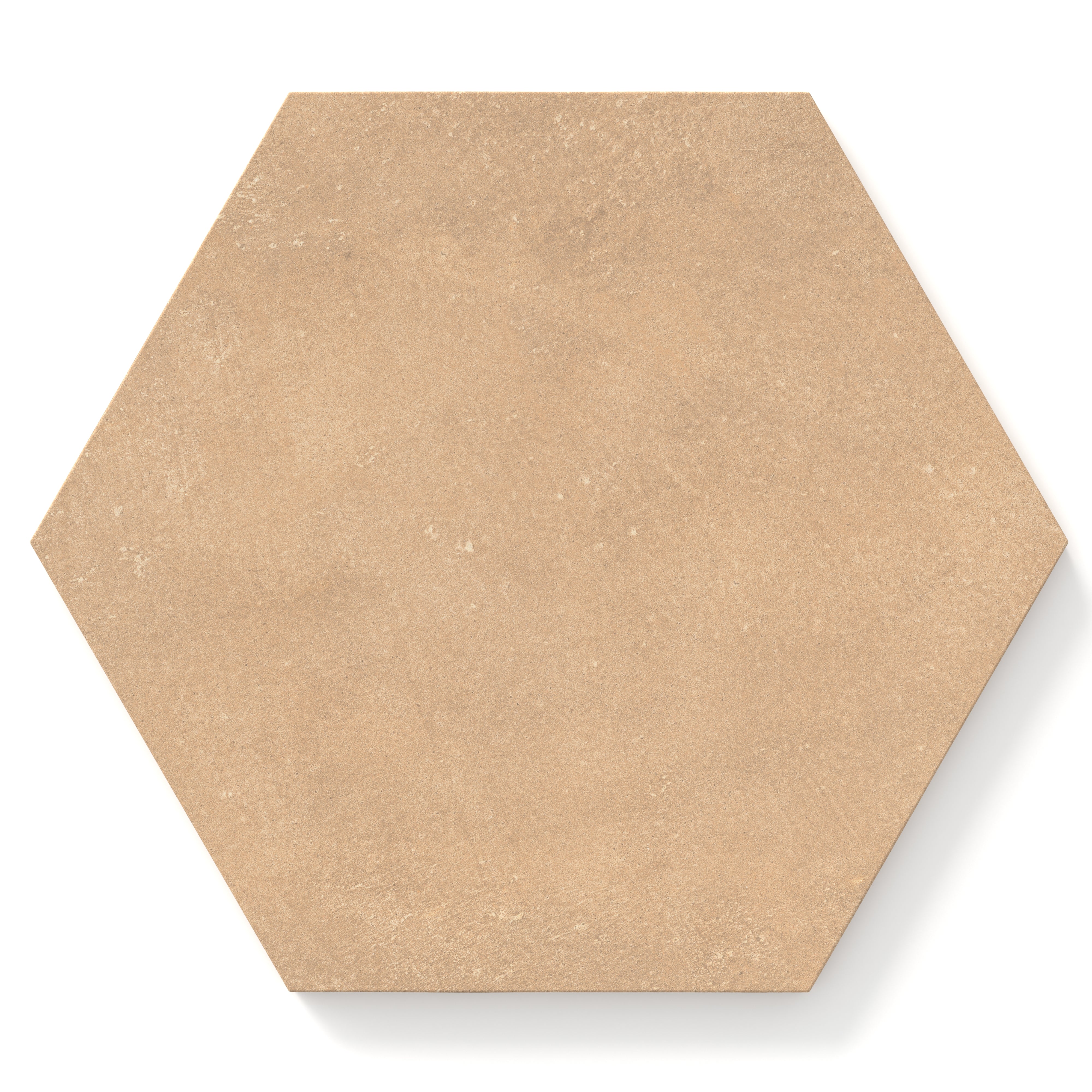 Kai 10x10 Matte Porcelain Hexagon Tile in Buttercup