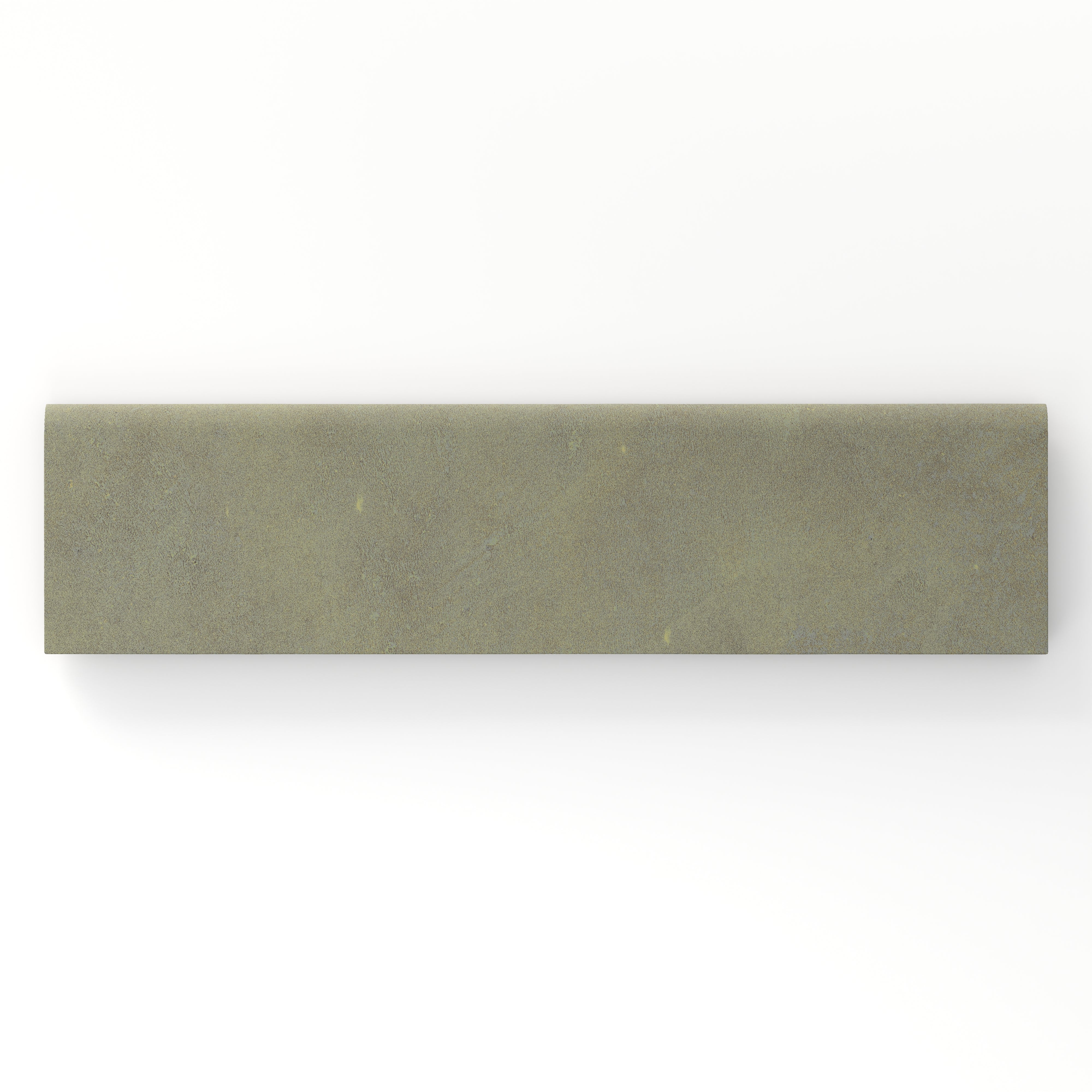 Kai 3x12 Bullnose Matte Porcelain Tile in Jade