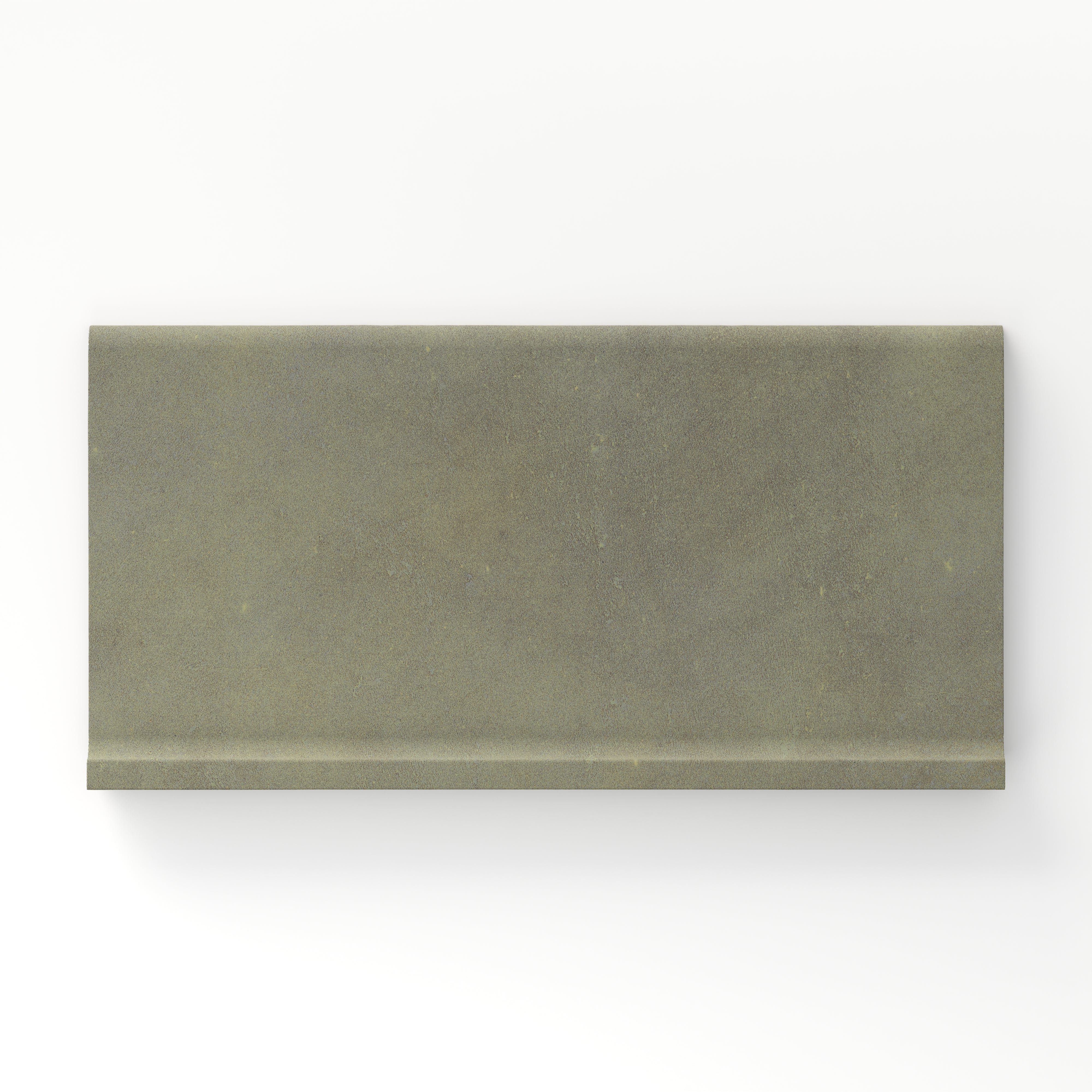 Kai 6x12 Cove Base Matte Porcelain Tile in Jade