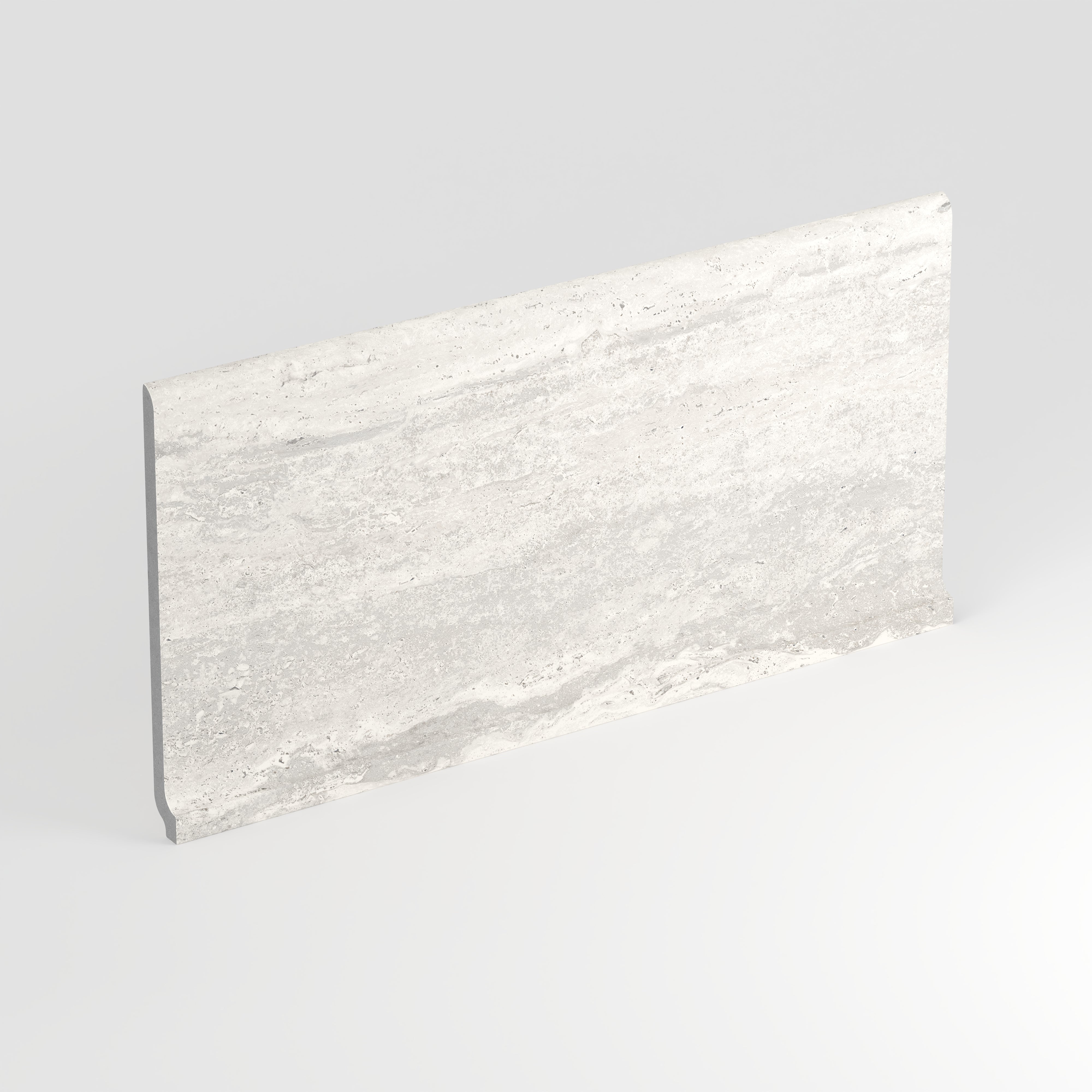 Marlow 6x12 Matte Porcelain Cove Base Tile in Roman