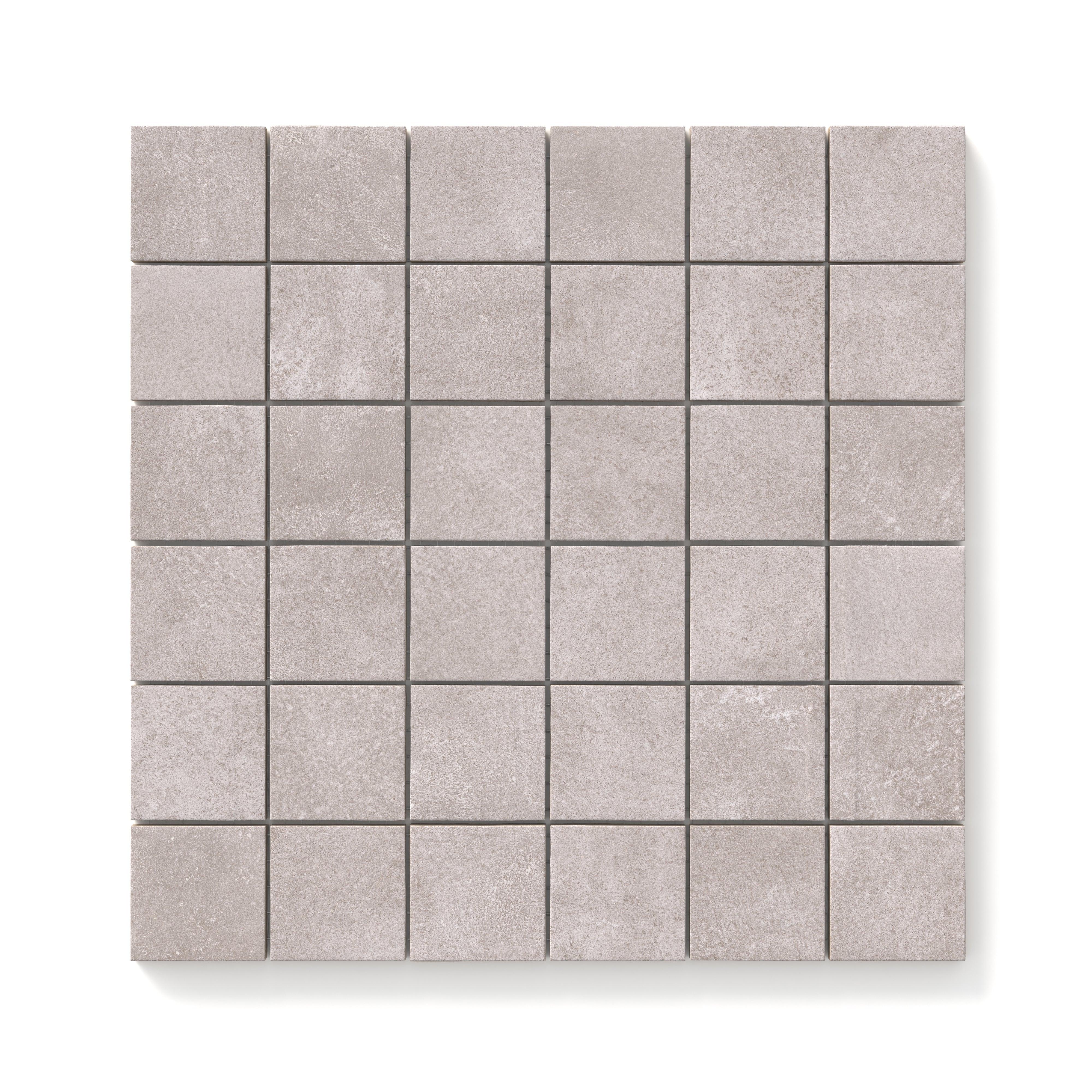 Kai 2x2 Matte Porcelain Mosaic Tile in Smoke