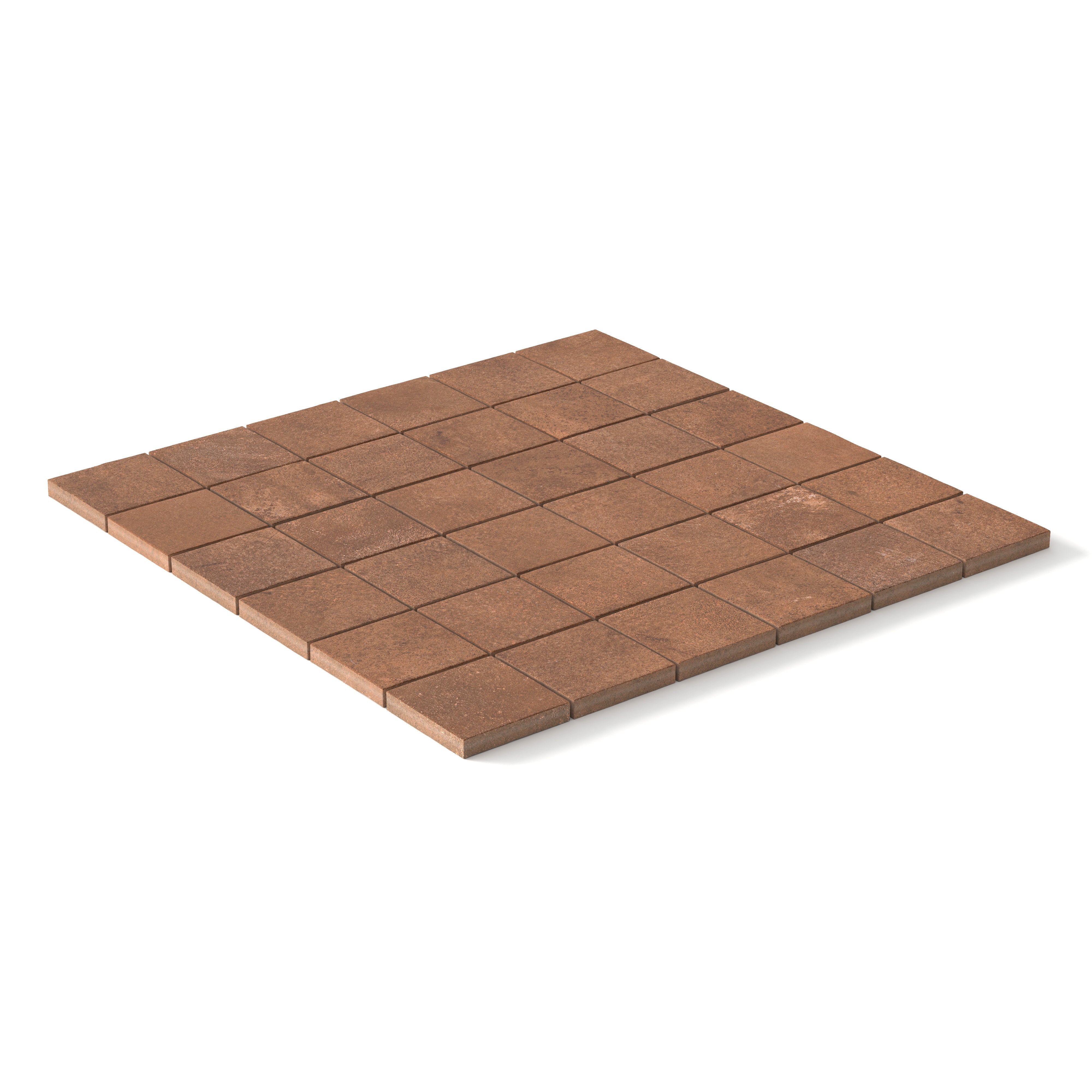 Kai 2x2 Matte Porcelain Mosaic Tile in Terracotta