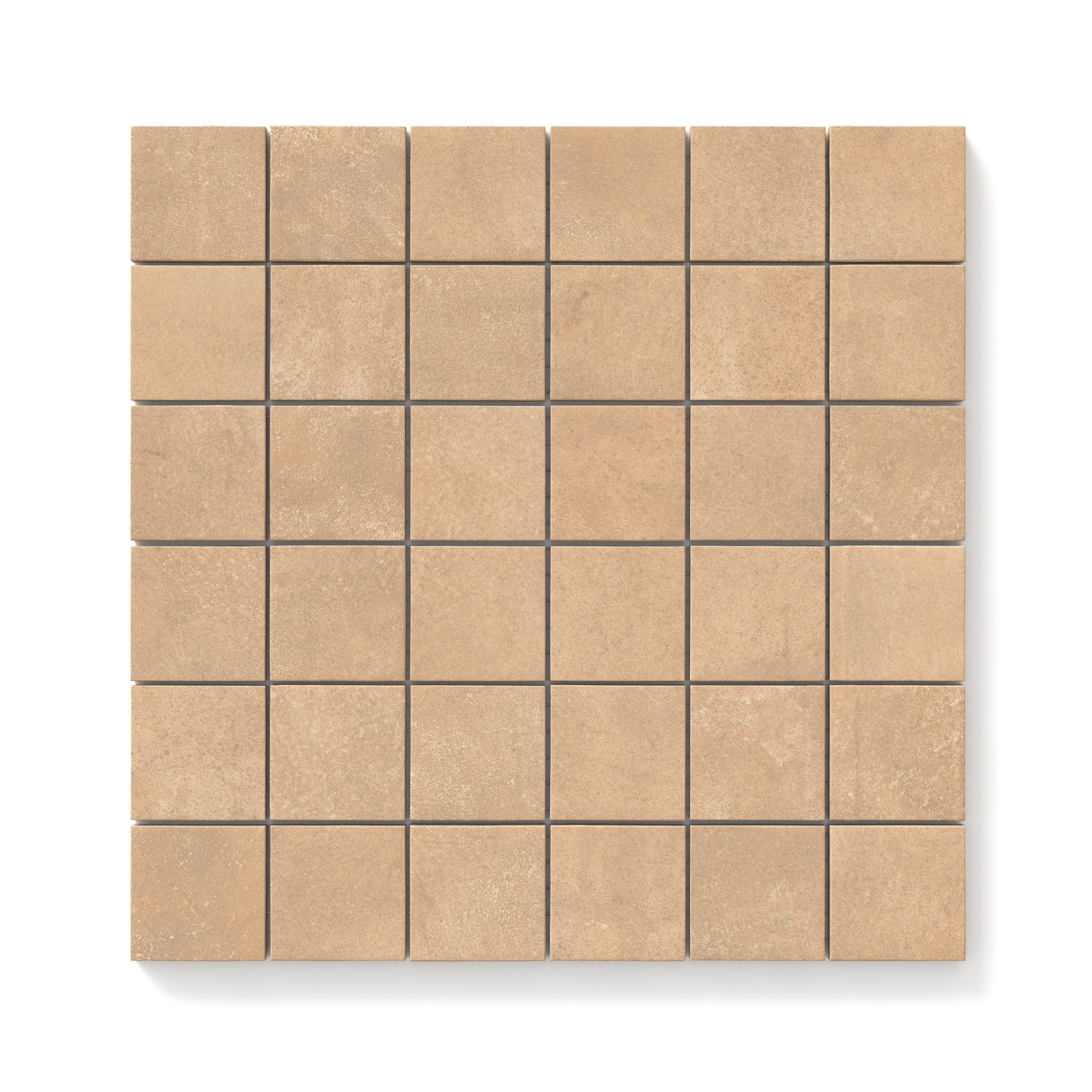 Kai 2x2 Matte Porcelain Mosaic Tile in Buttercup