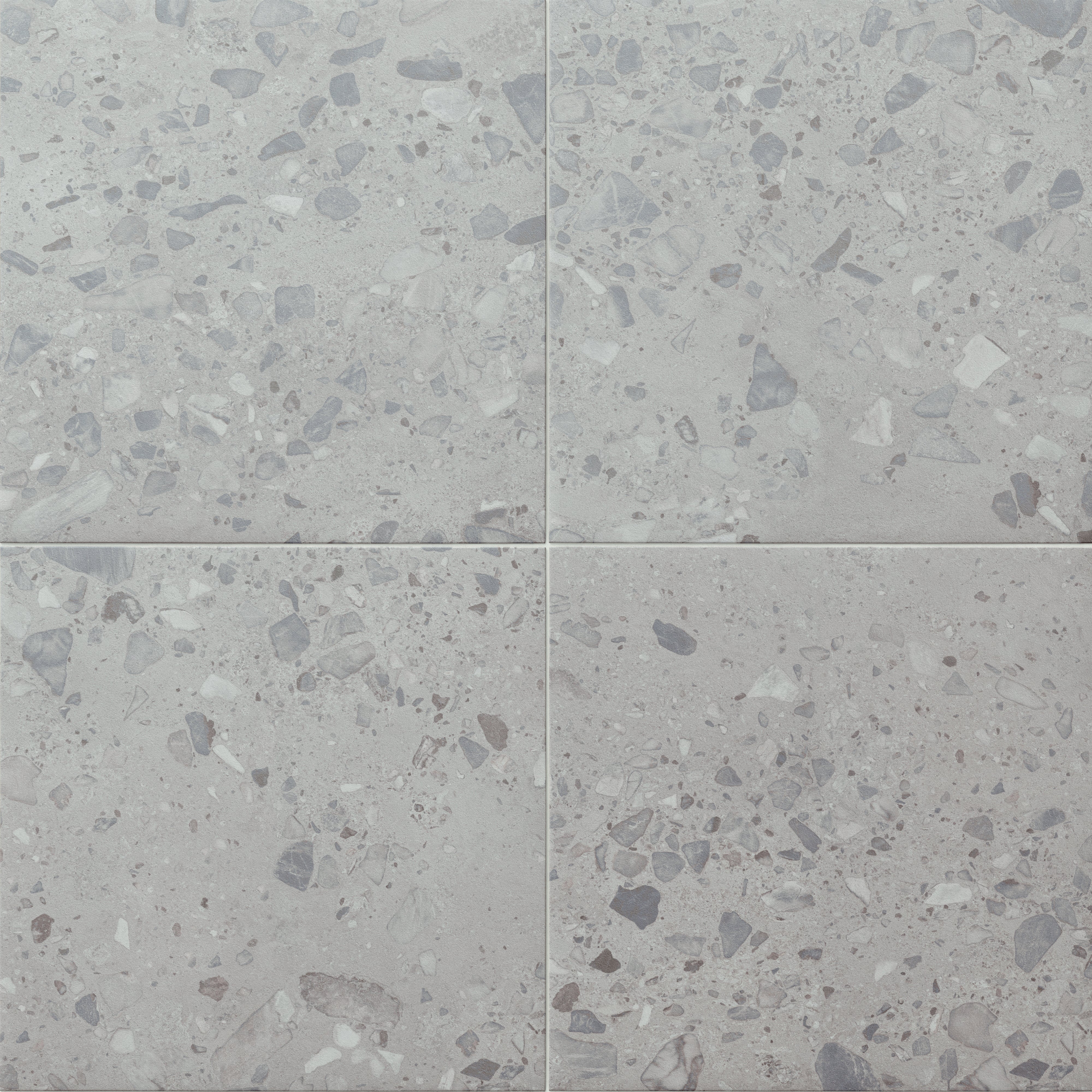 Kai 24x24 Grip Porcelain 2cm Paver Tile in Cobblestone