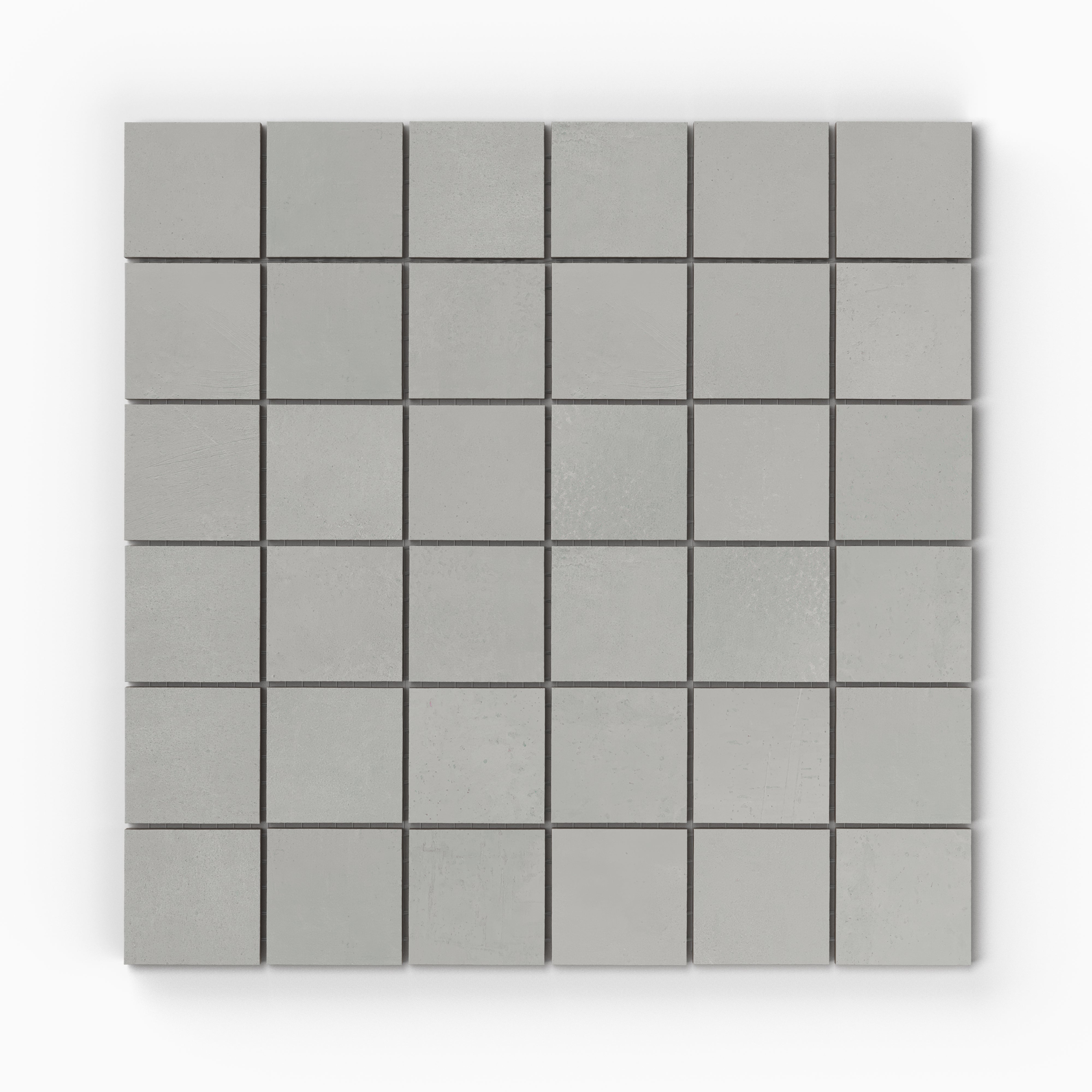 Elliot 2x2 Matte Porcelain Mosaic Tile in Ash