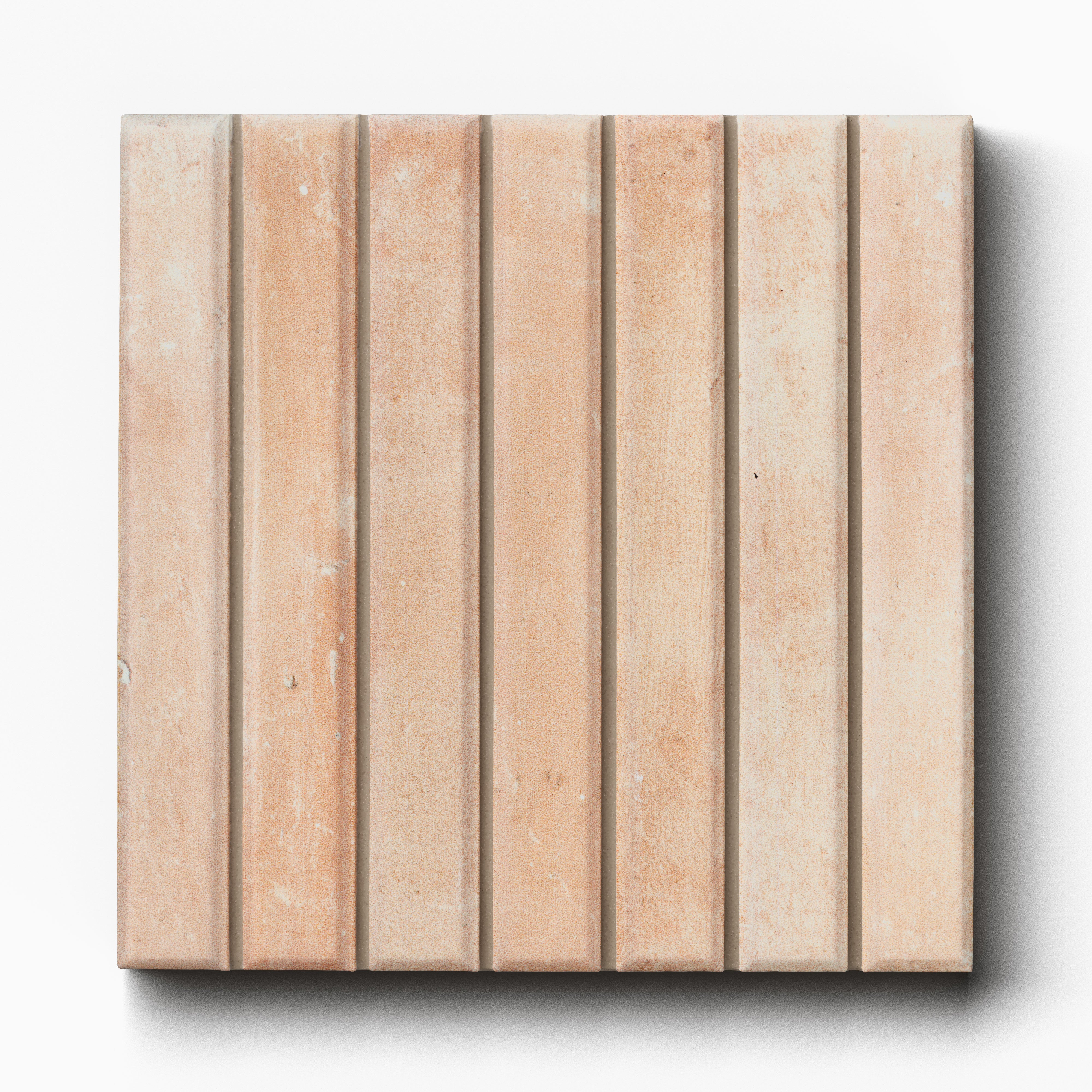 Celia 4.6x4.6 Matte Porcelain Tile in Biscuit