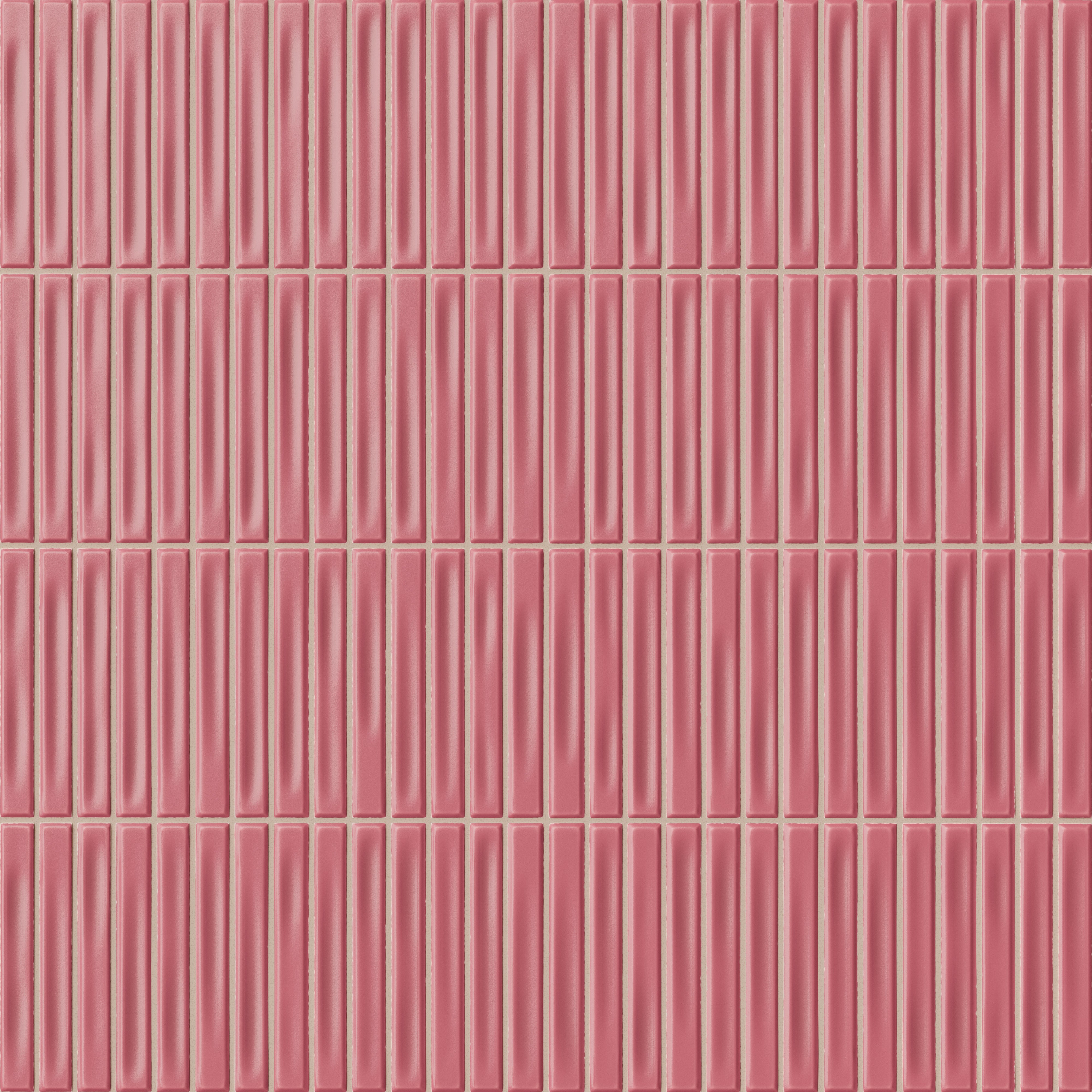 Celia 5x10 Matte Ceramic Tile in Berry