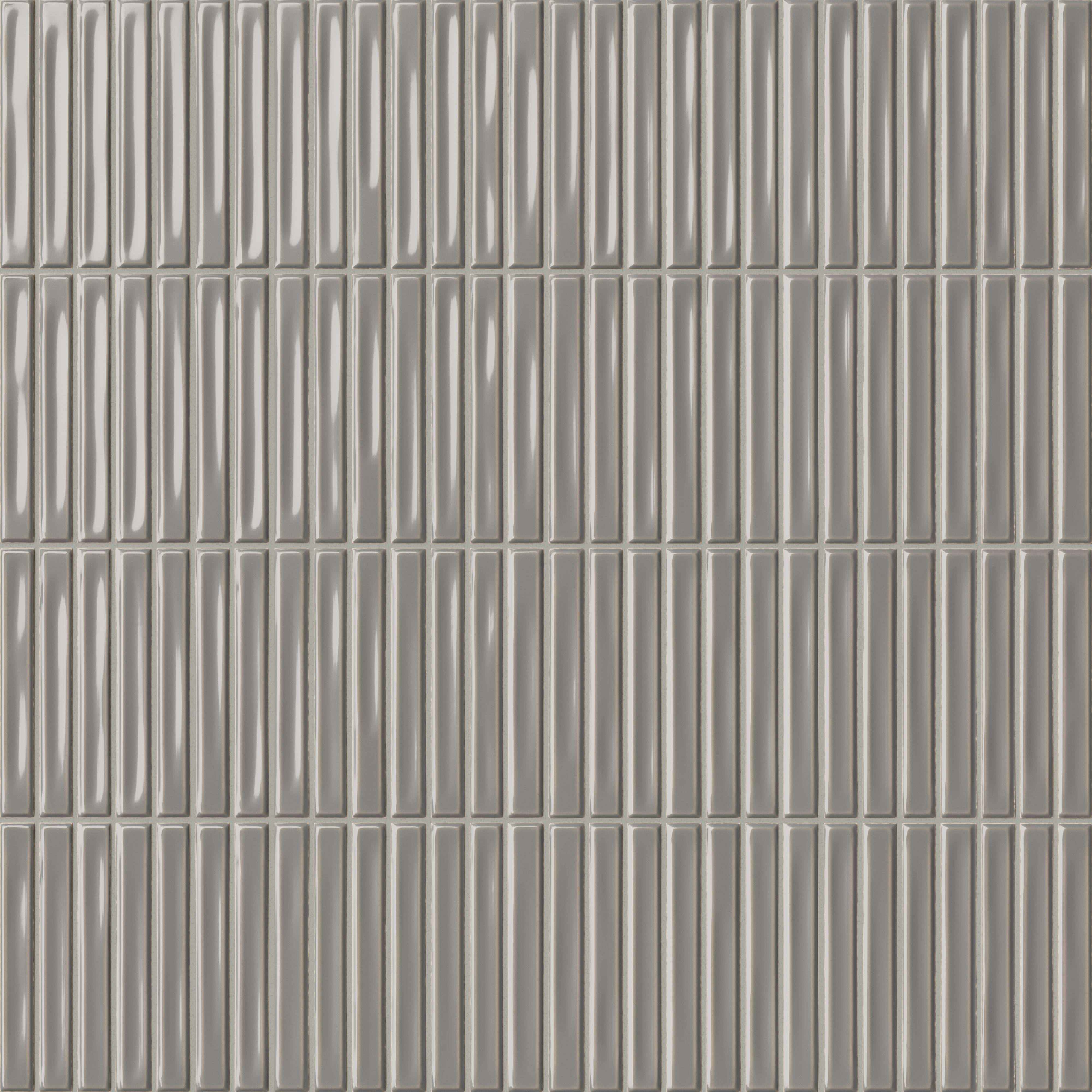 Celia 5x10 Glossy Ceramic Tile in Mineral Grey
