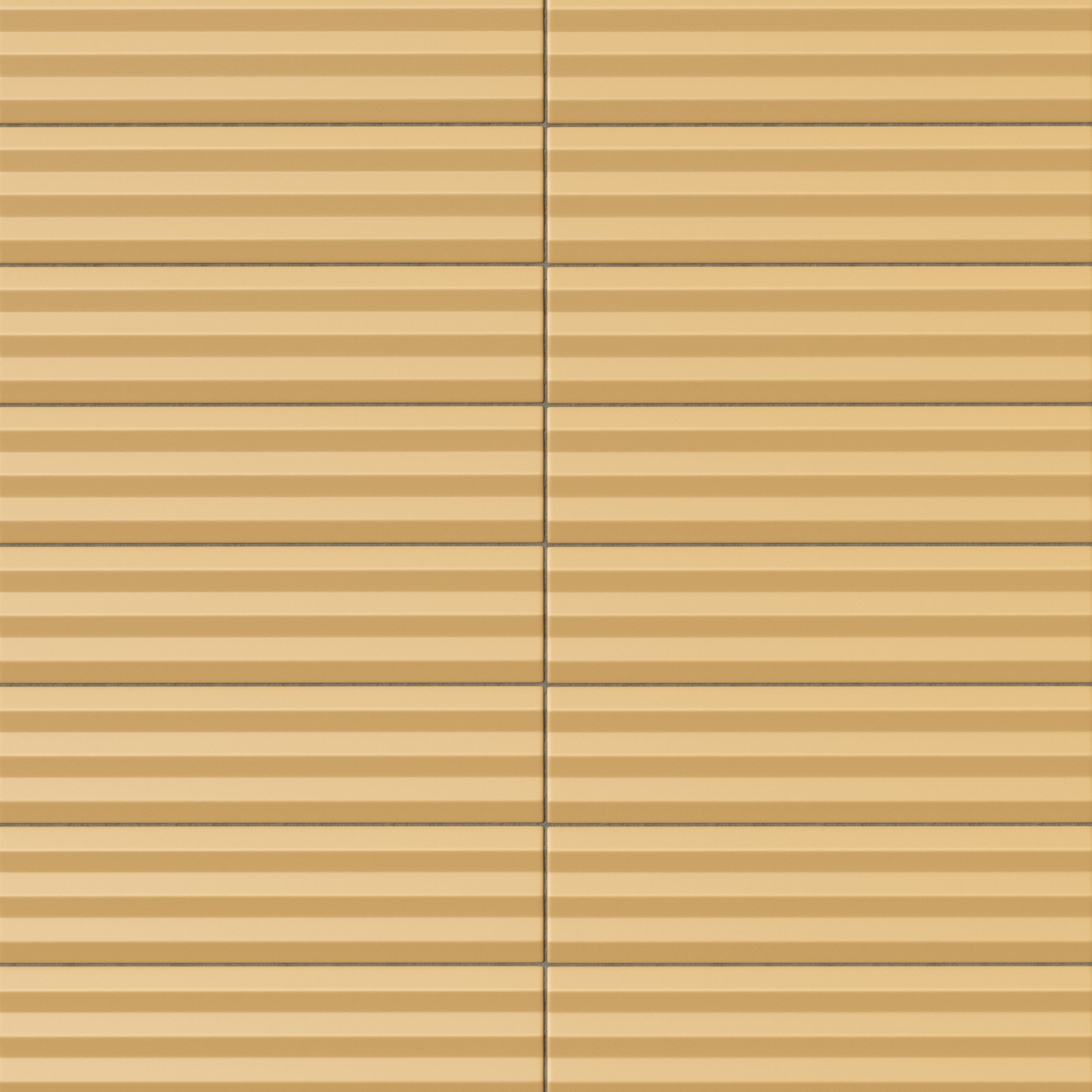 Mika 2.5x10 Matte Ceramic Beveled Tile in Dijon