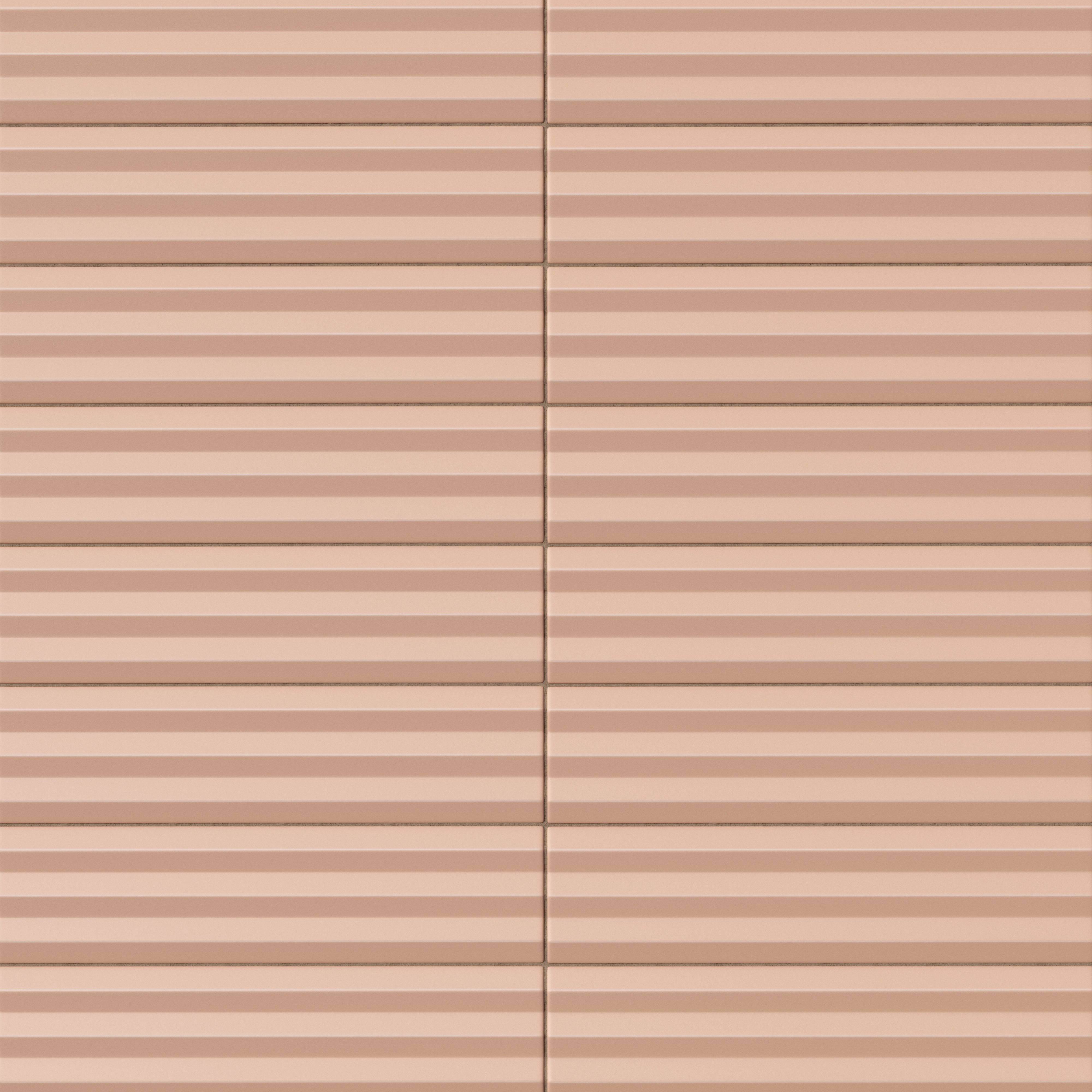 Mika 2.5x10 Matte Ceramic Beveled Tile in Tan