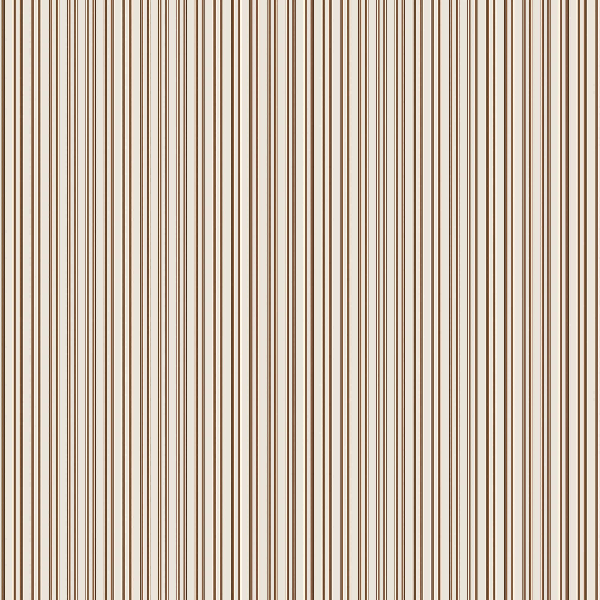 Suffolk Wallpaper in Terracotta II, 52" x 132"