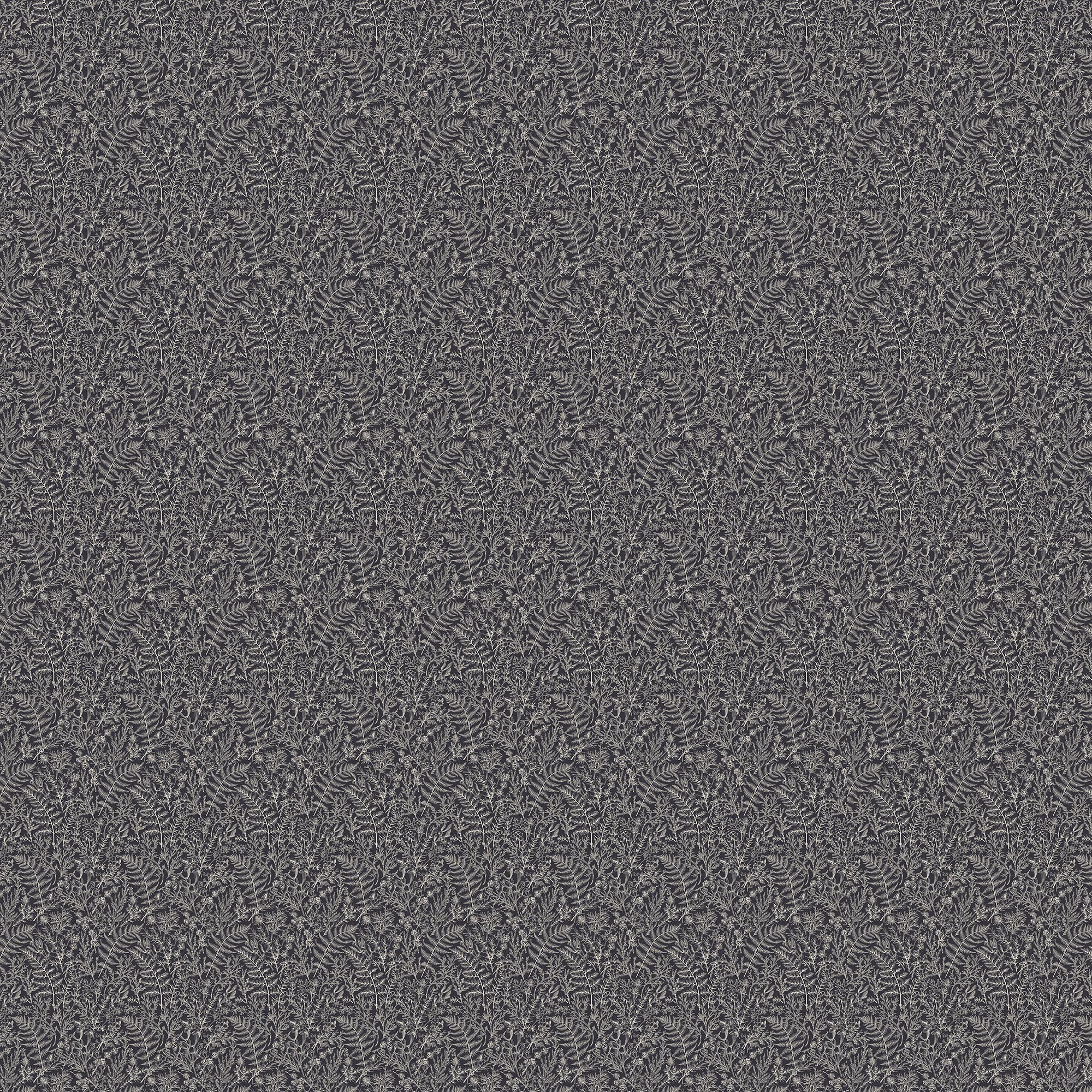 Strafford Wallpaper in Black I, 52" x 132"