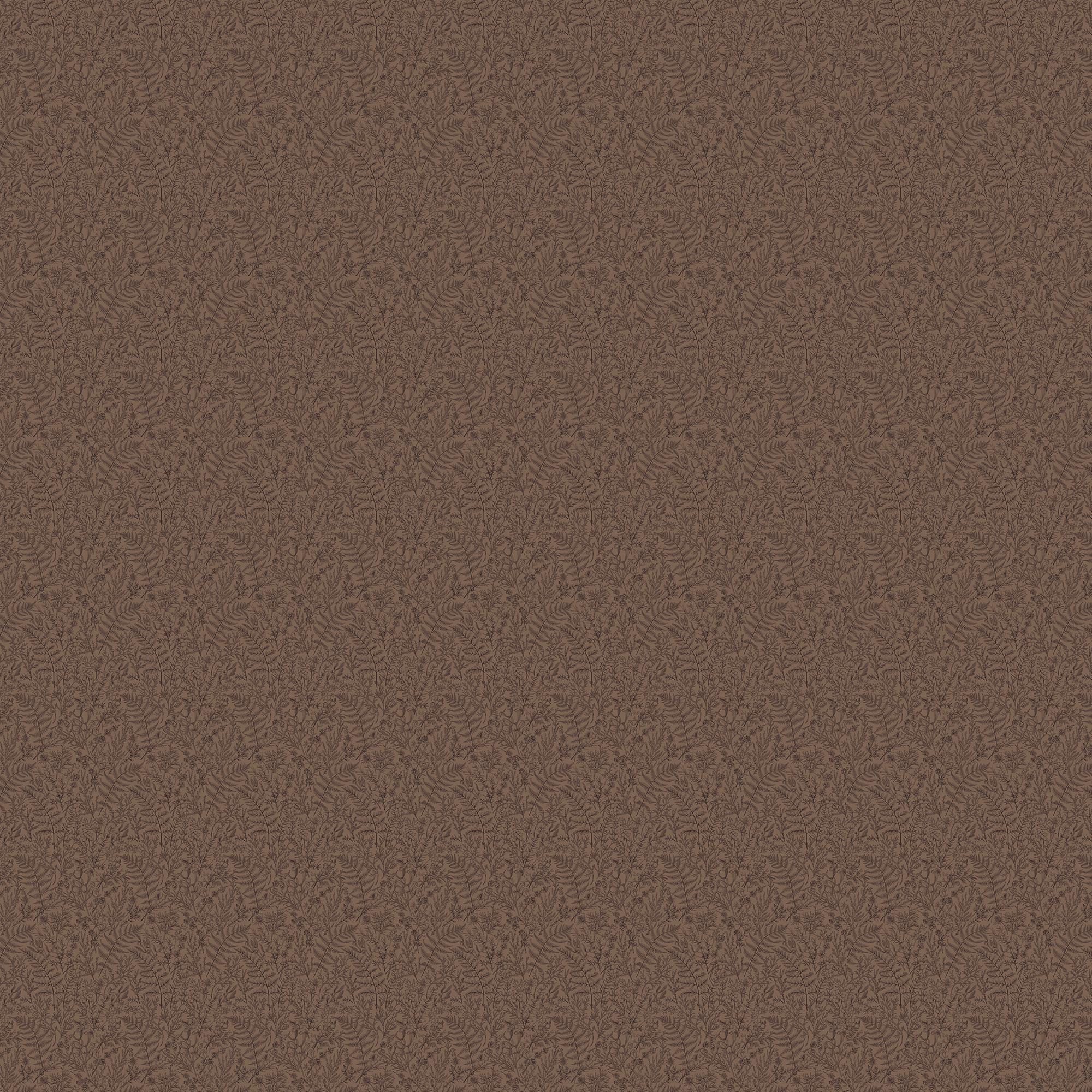 Strafford Wallpaper in Black/Tan II, 52" x 132"