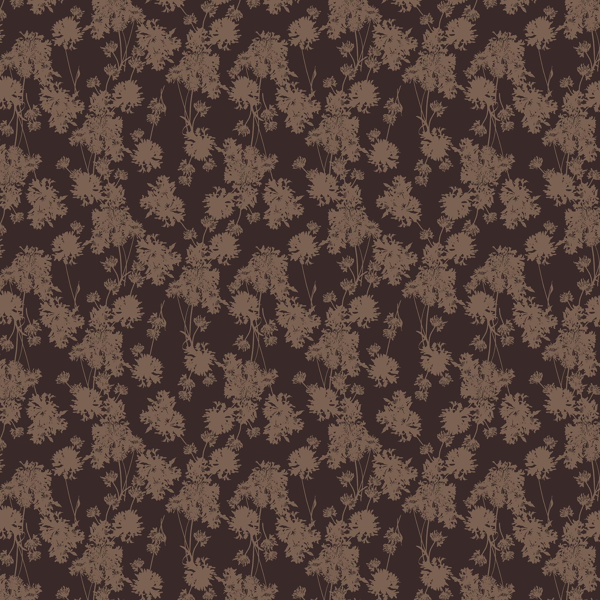 Greensward Wallpaper in Black/Tan I, 52" x 132"