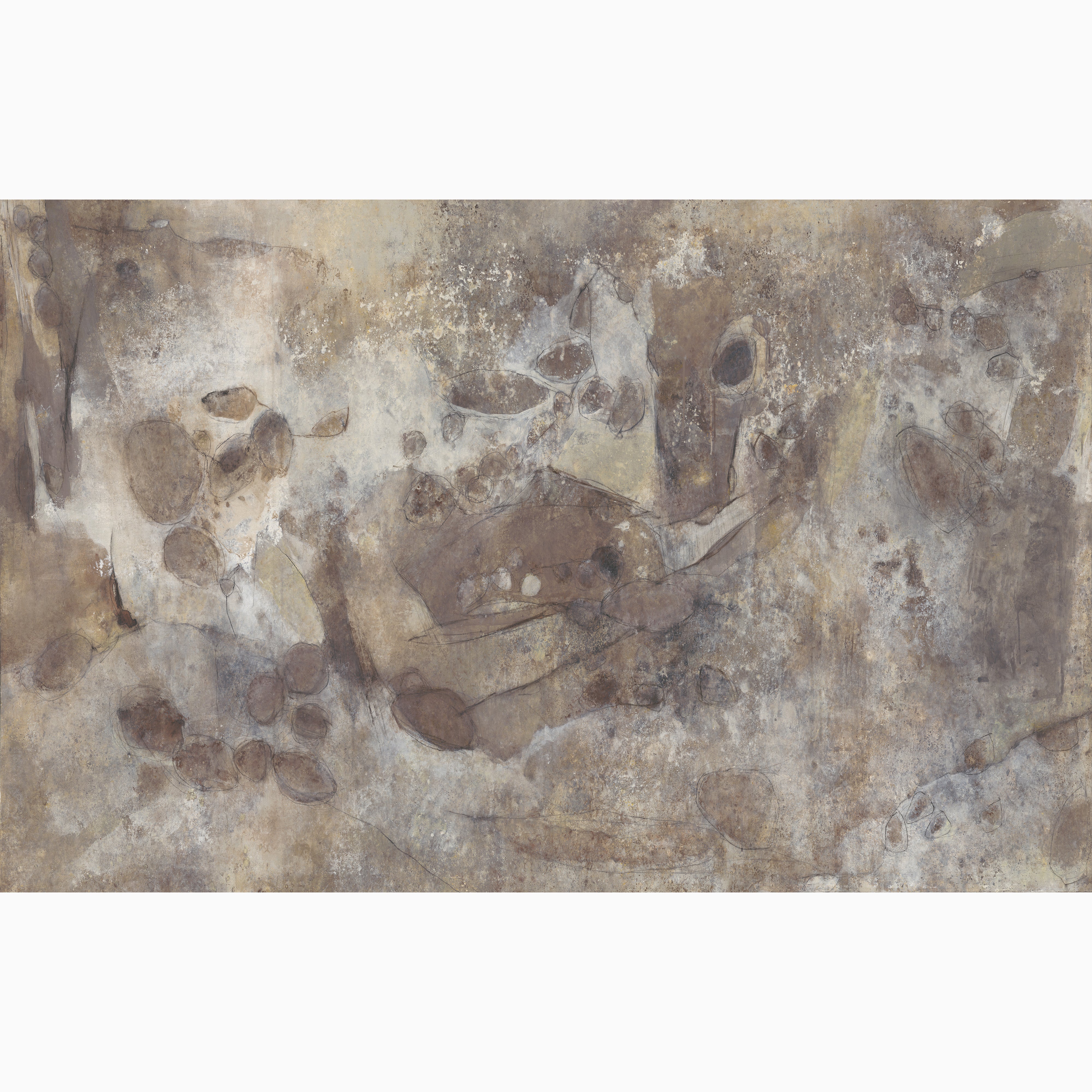 Skyveil Mural in Mistfall II, 208" x 132"