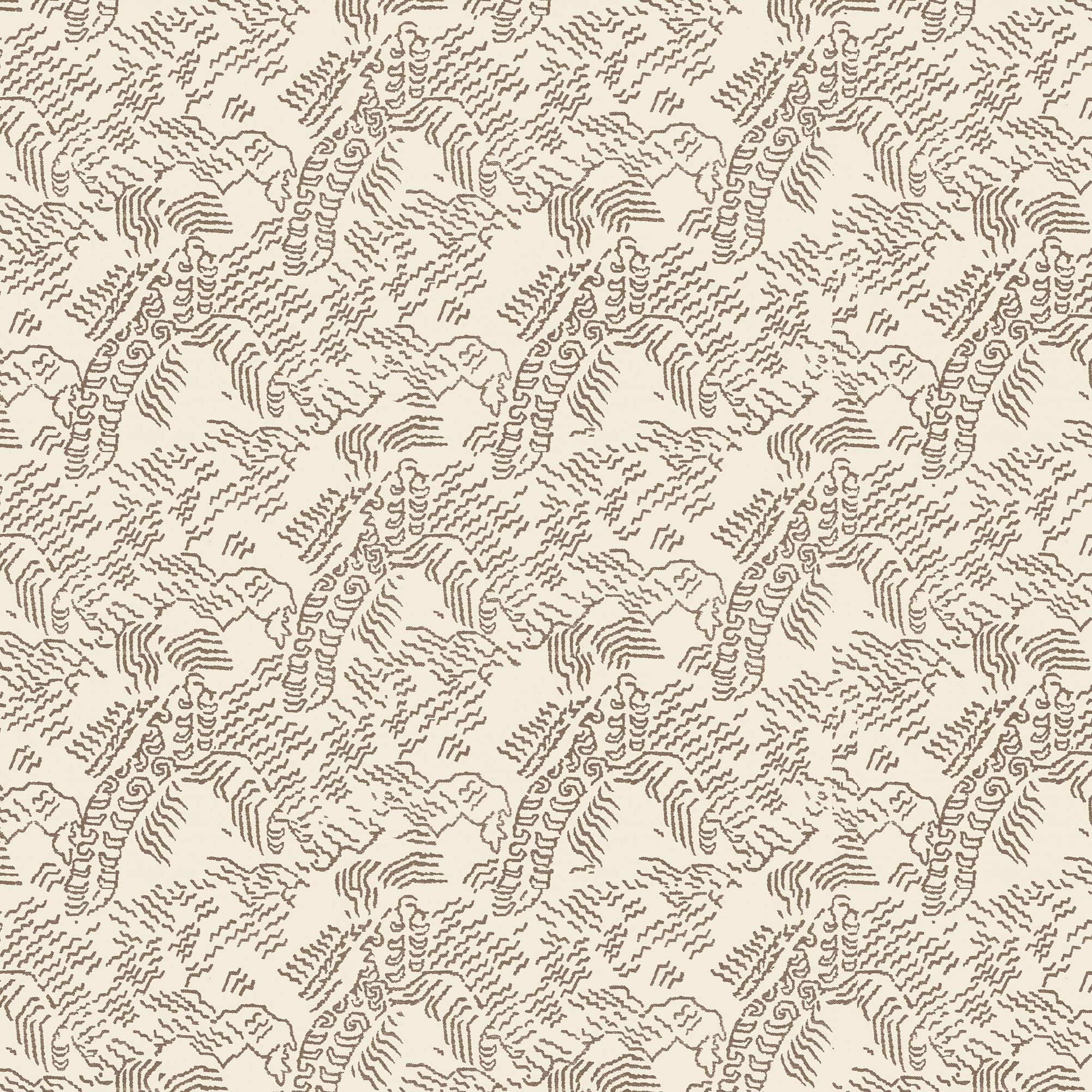 Plateau Wallpaper in Taupe II, 52" x 132"