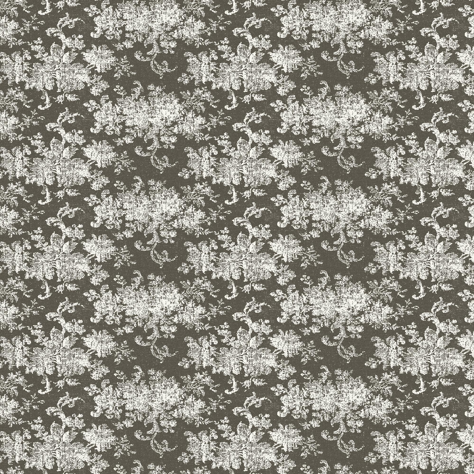 Brocade Wallpaper in Olive I, 52" x 132"