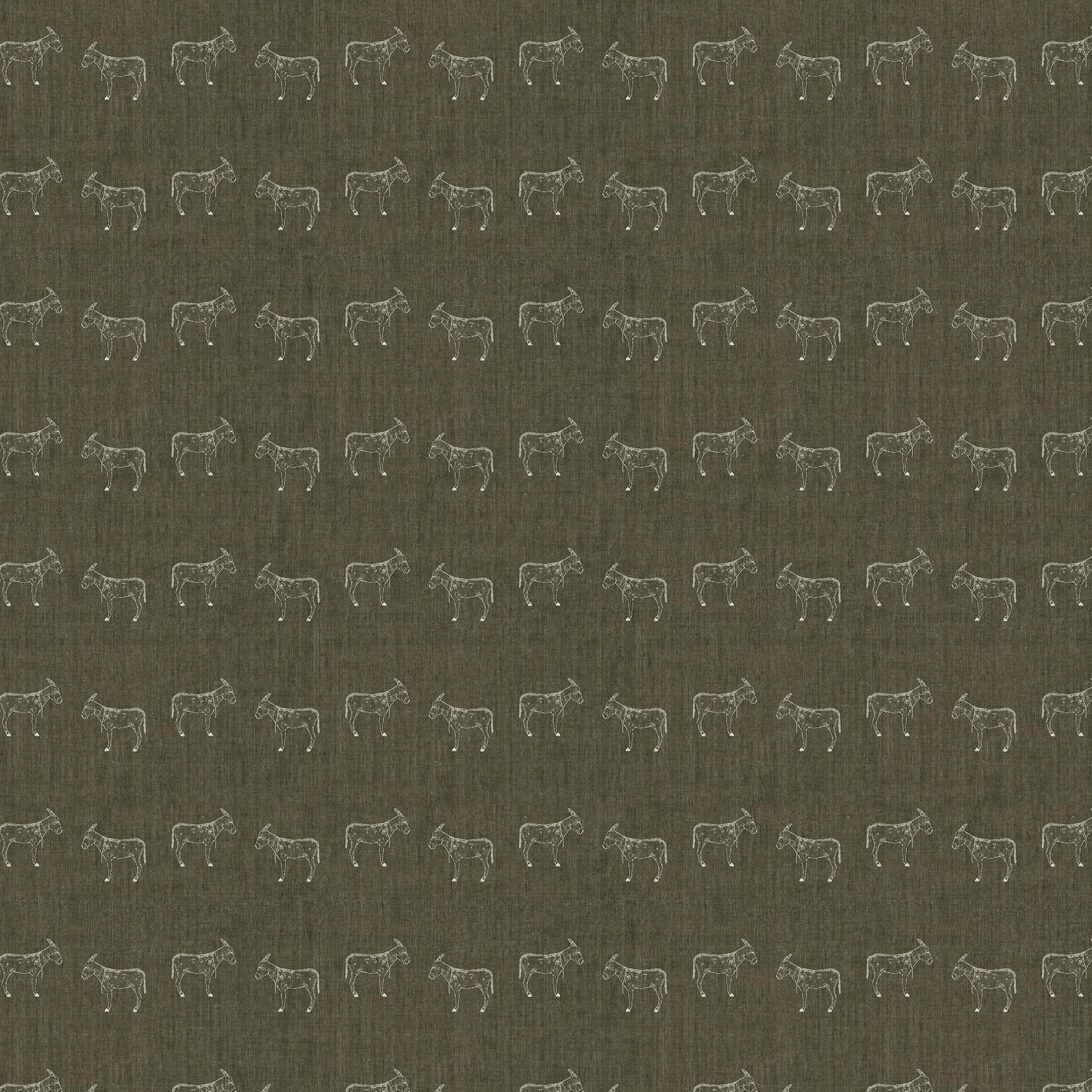 Porter Wallpaper in Olive Night I, 52" x 132"