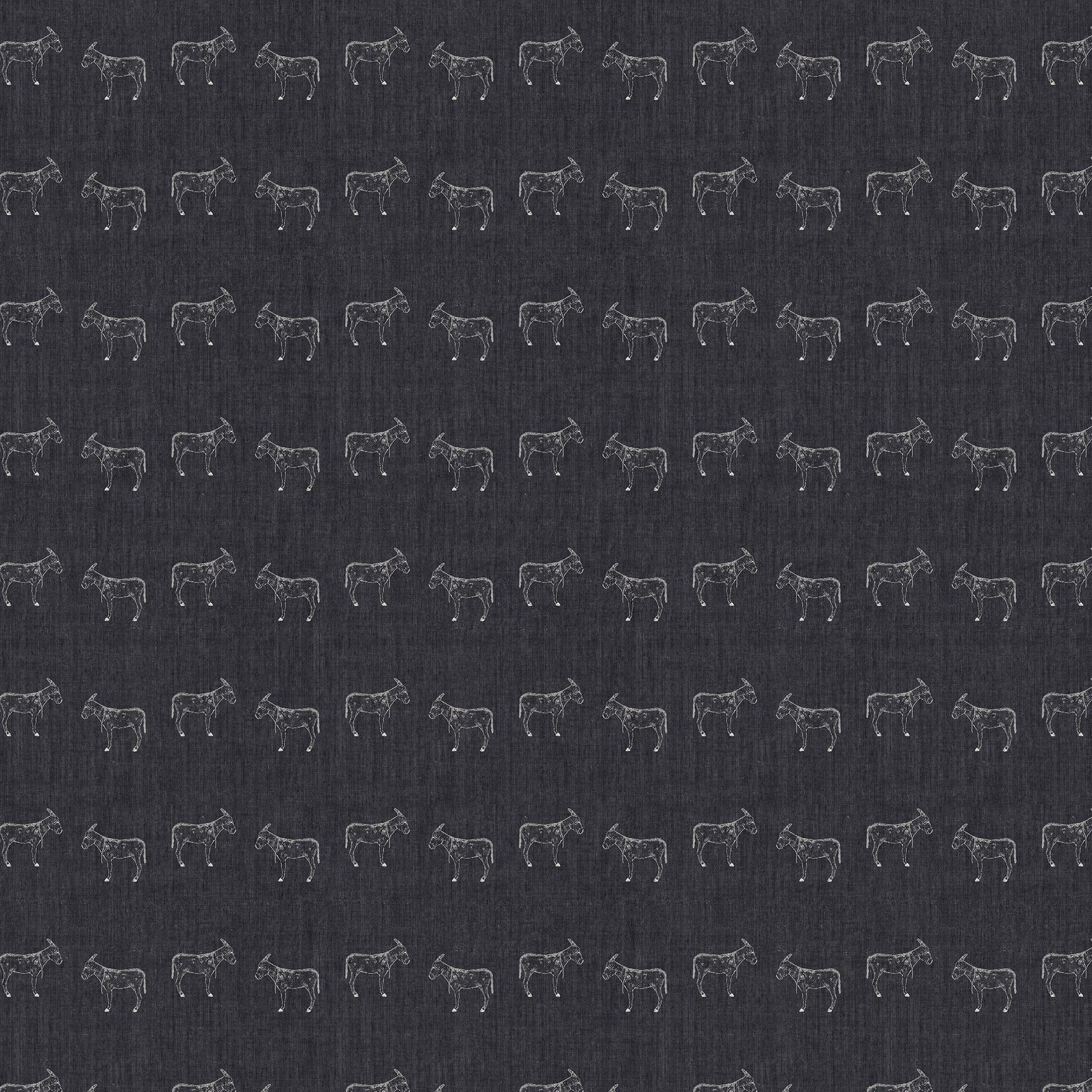 Porter Wallpaper in Charcoal, 52" x 132"