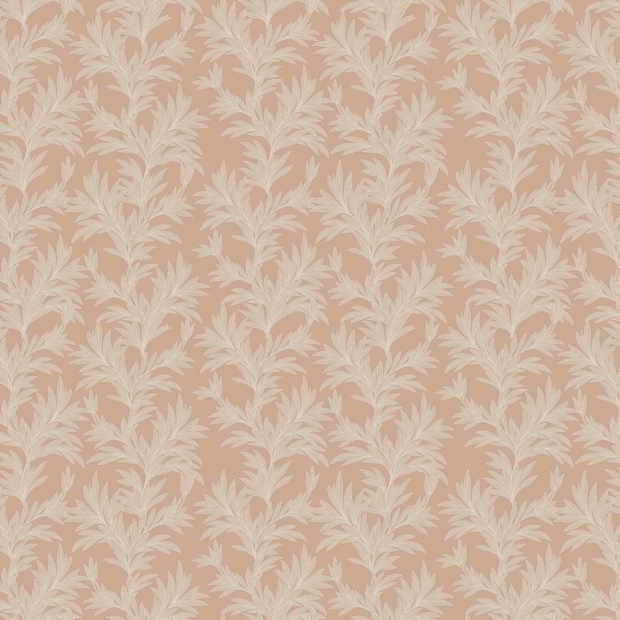 Bower Wallpaper in Tan I, 52" x 132"