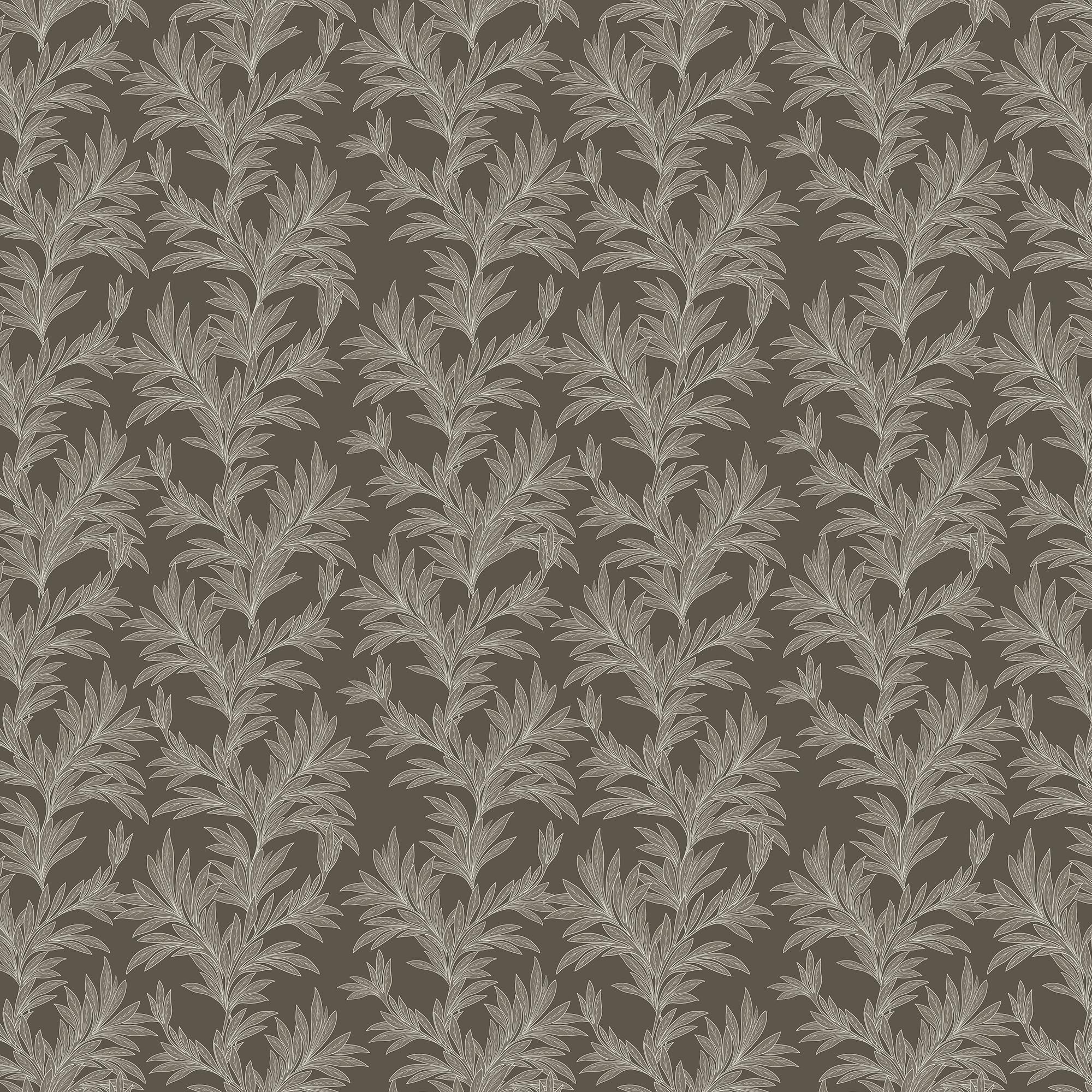 Bower Wallpaper in Olive I, 52" x 132"
