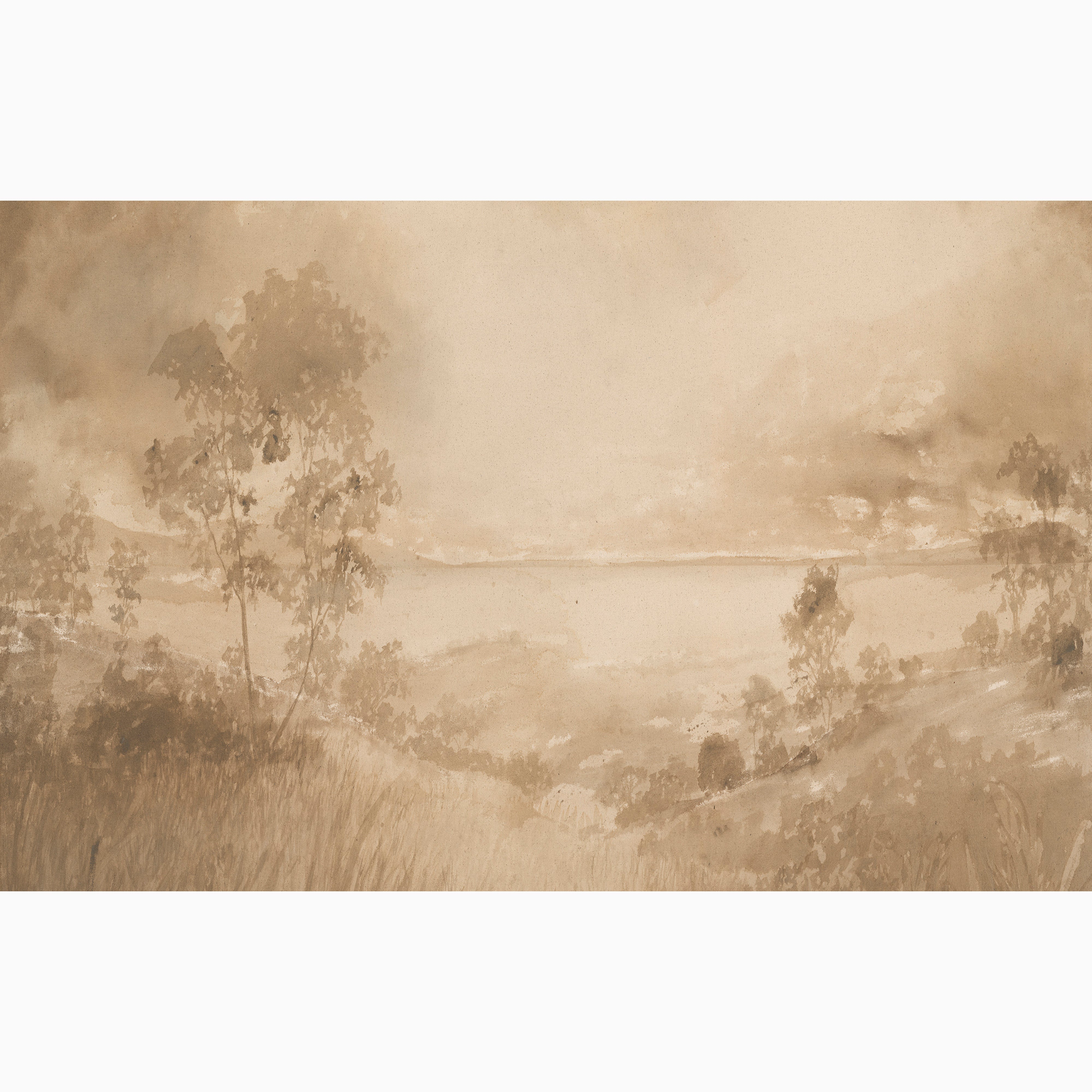 Hillrise Mural Wallpaper, 208" x 132"