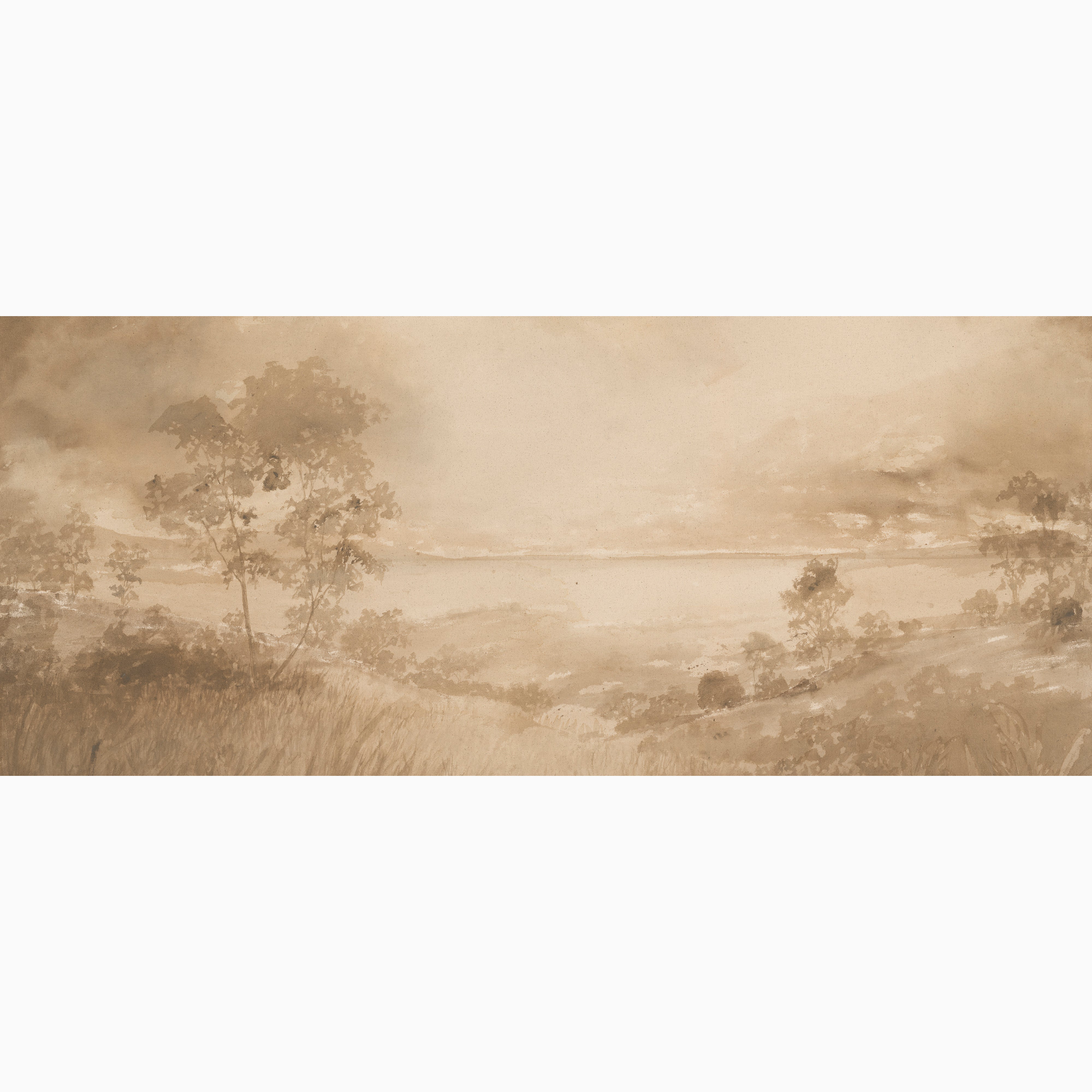 Hillrise Mural Wallpaper, 312" x 132"