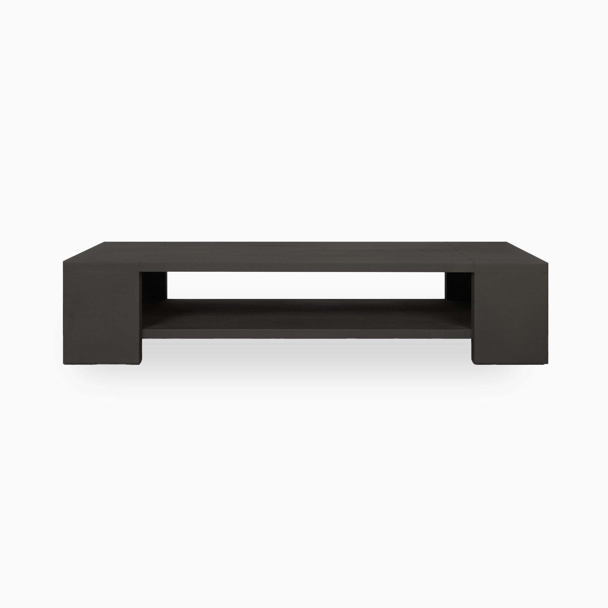 Sundara Outdoor Metal Coffee Table in Bronze