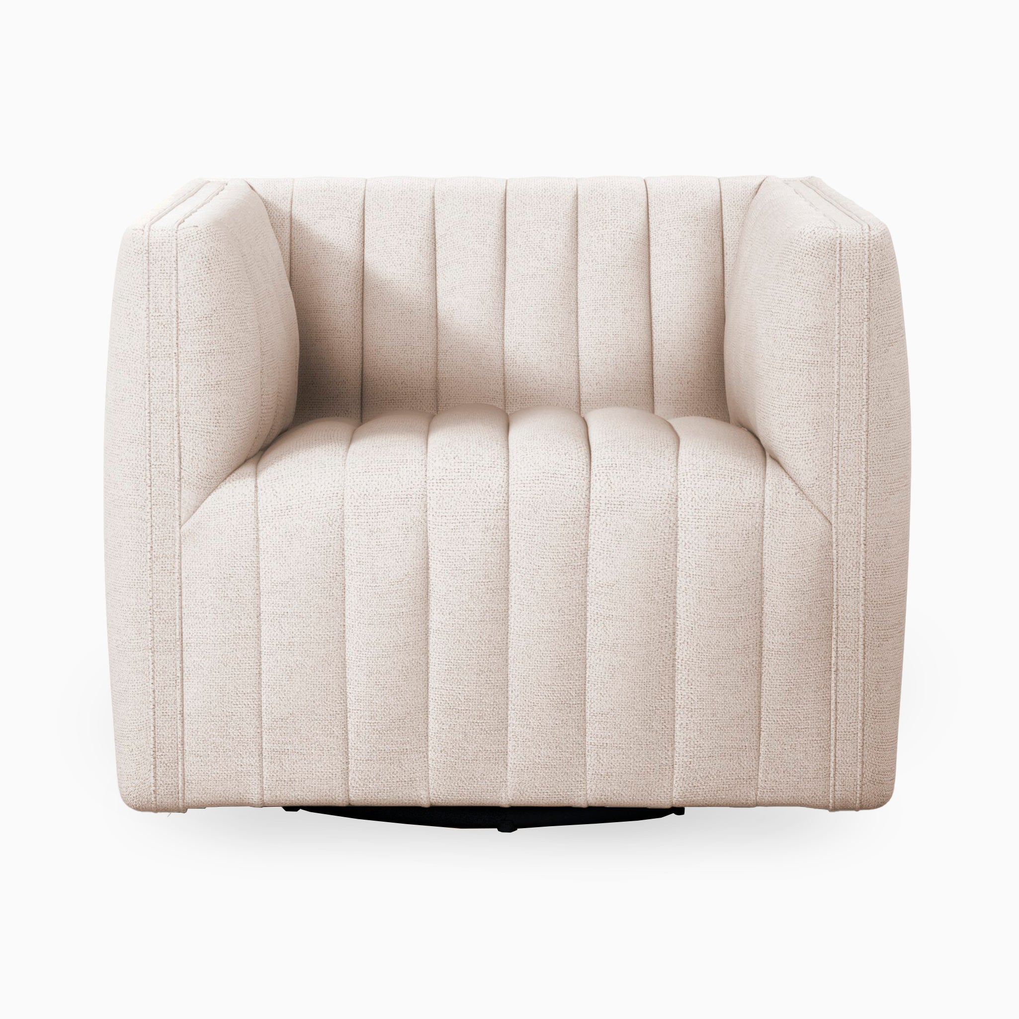 Mercer Swivel Chair in Dover Crescent