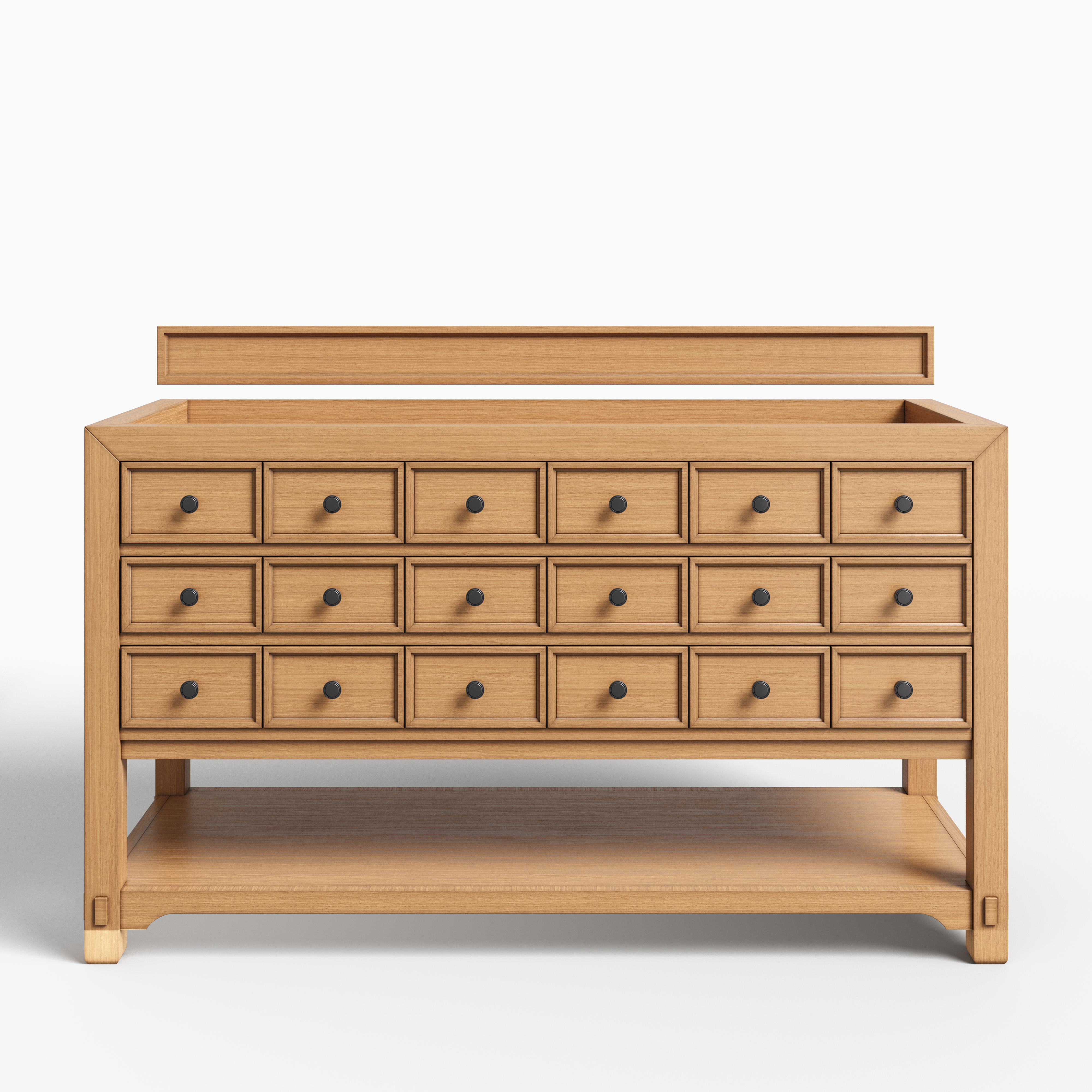 Rosalie 60" Single Vanity Cabinet in Amber Birch