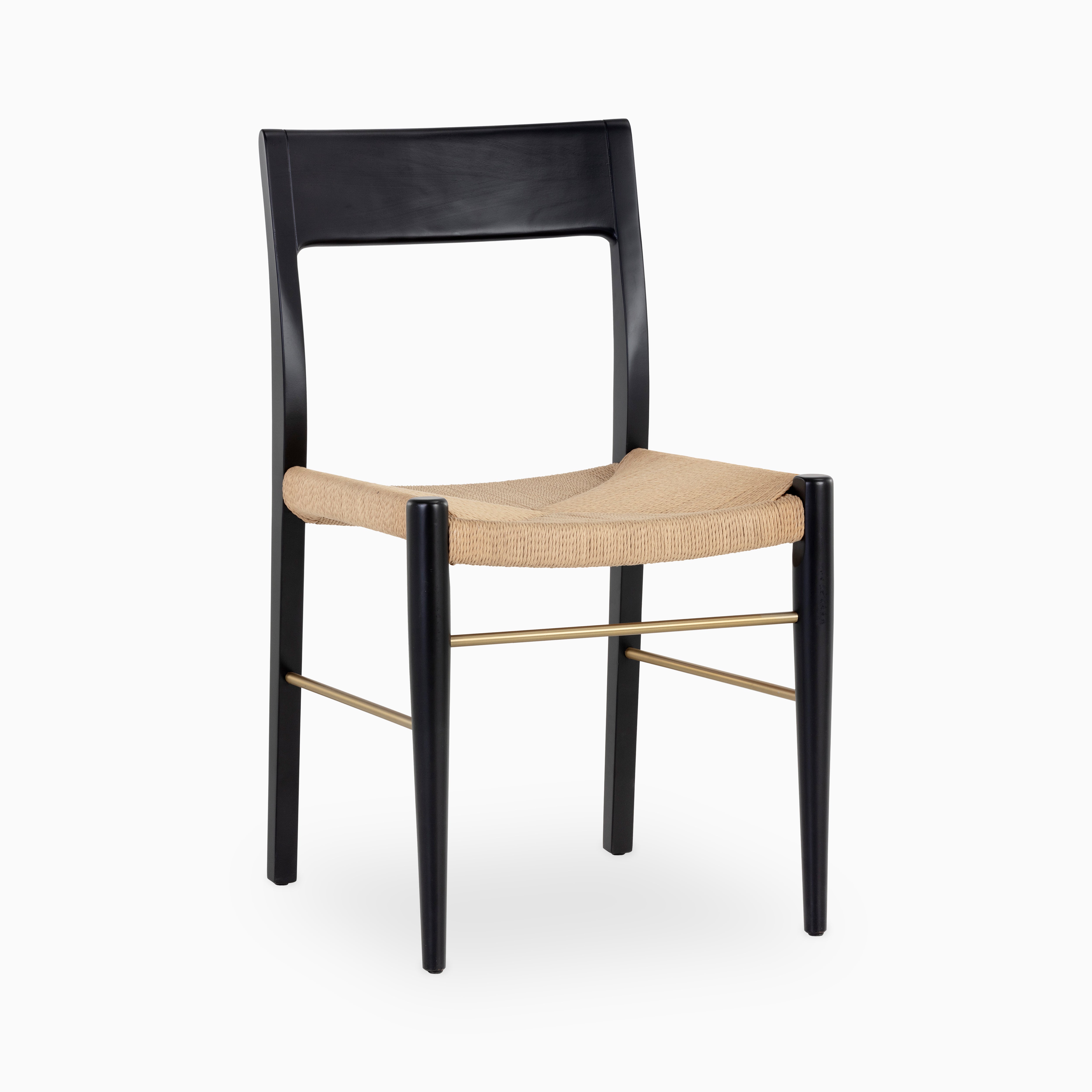Genevieve Dining Chairs in Black, Set of 2