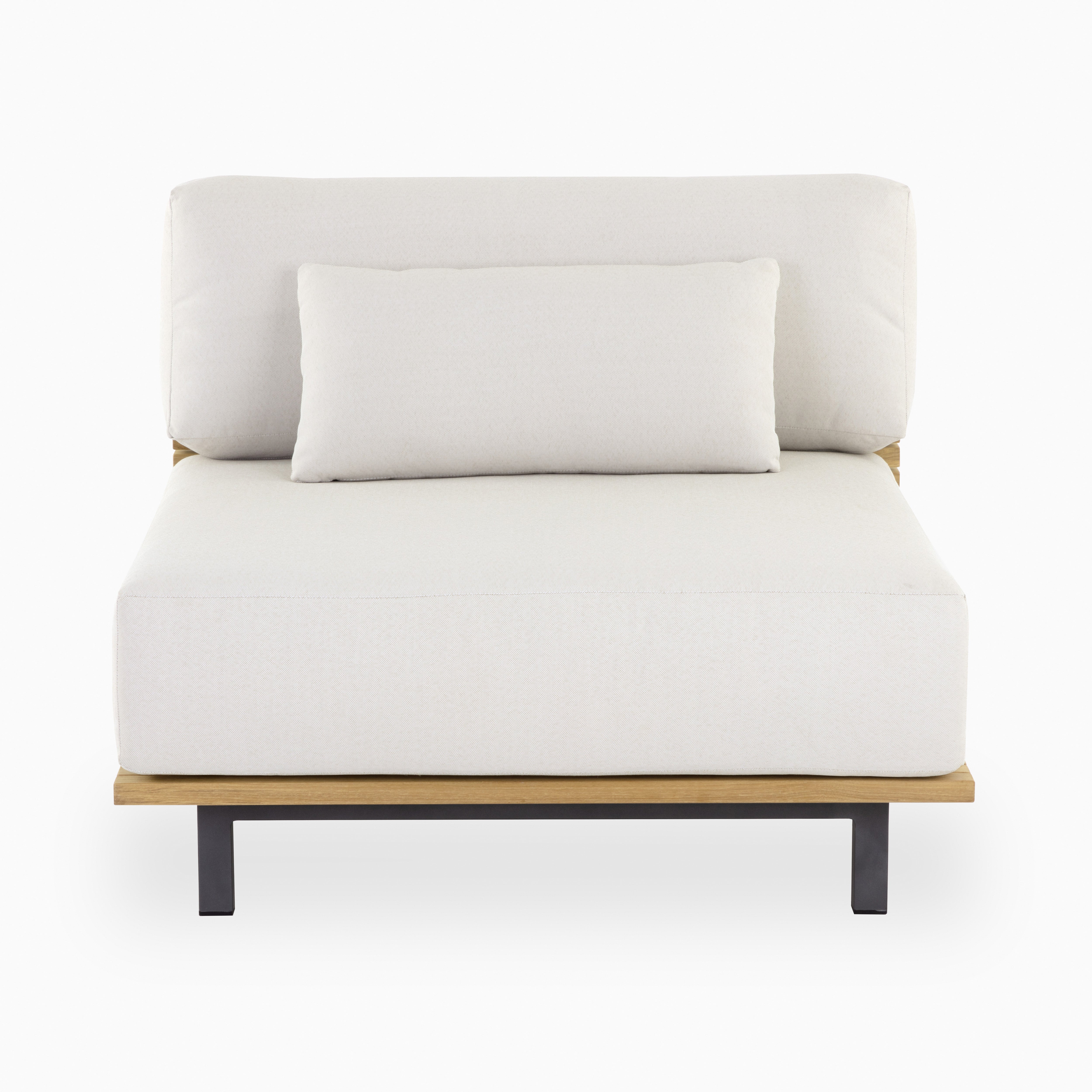 Miro Outdoor Lounge Chair in Cream