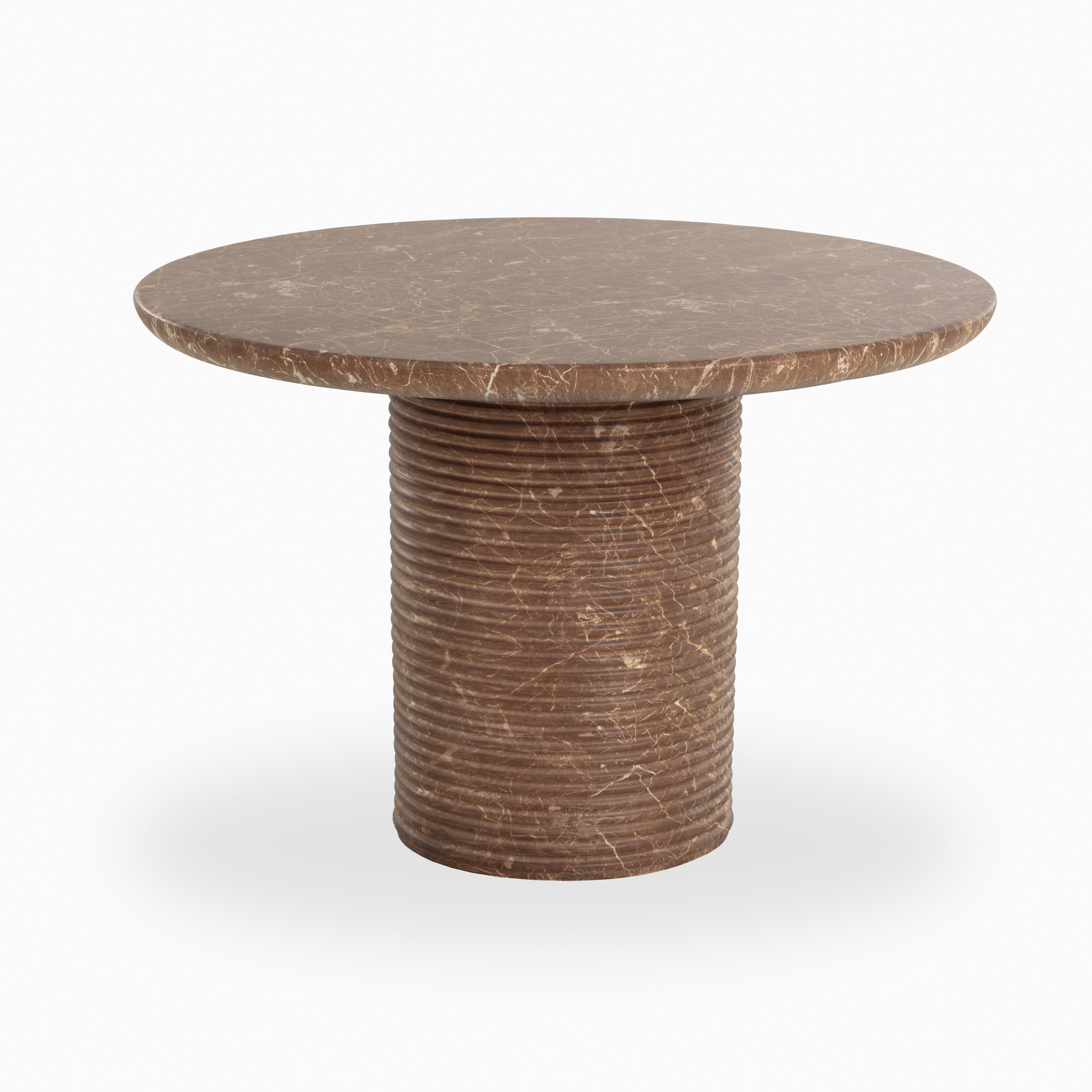 Sandro Outdoor Dining Table in Brown, 43"