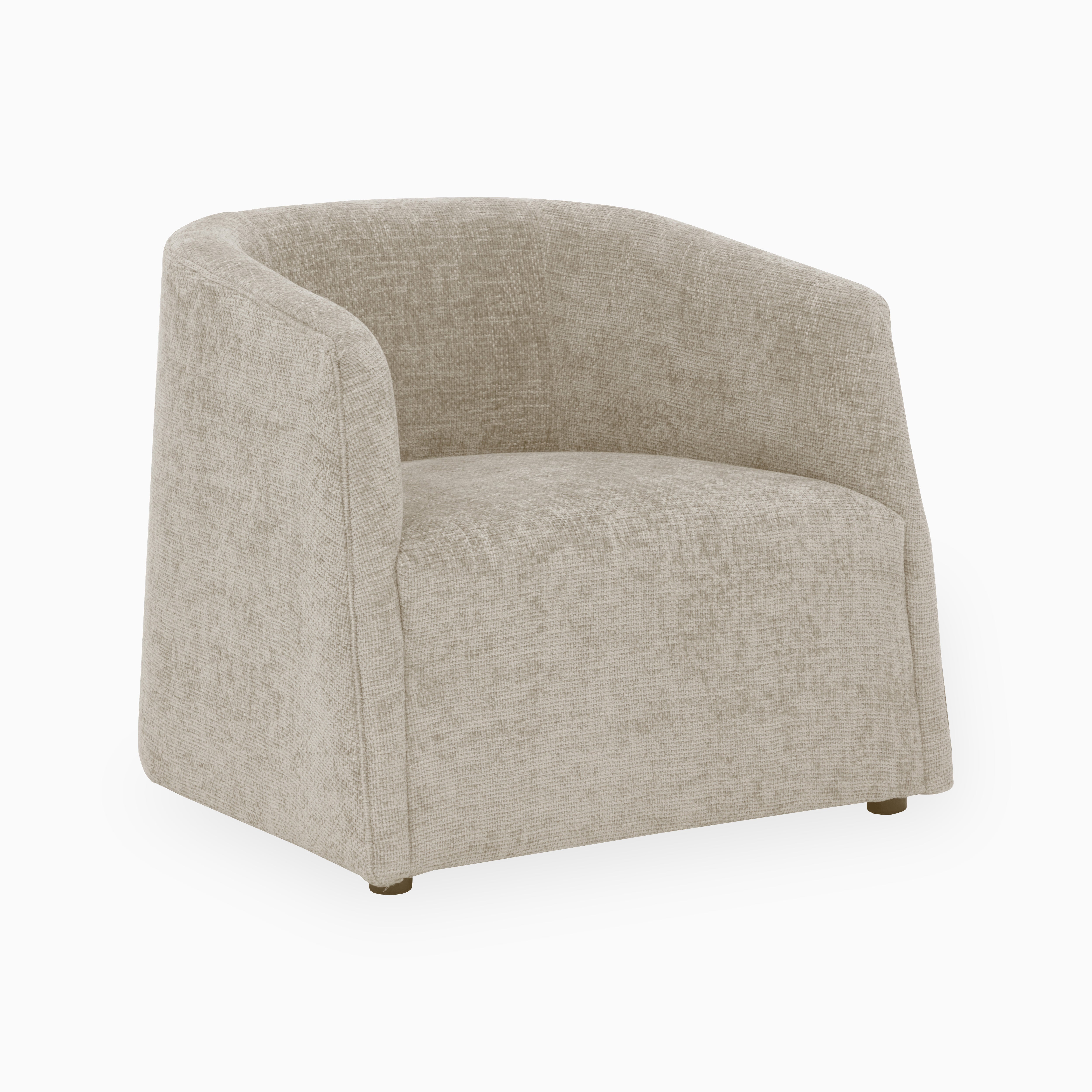 Nymera Lounge Chair in Taupe