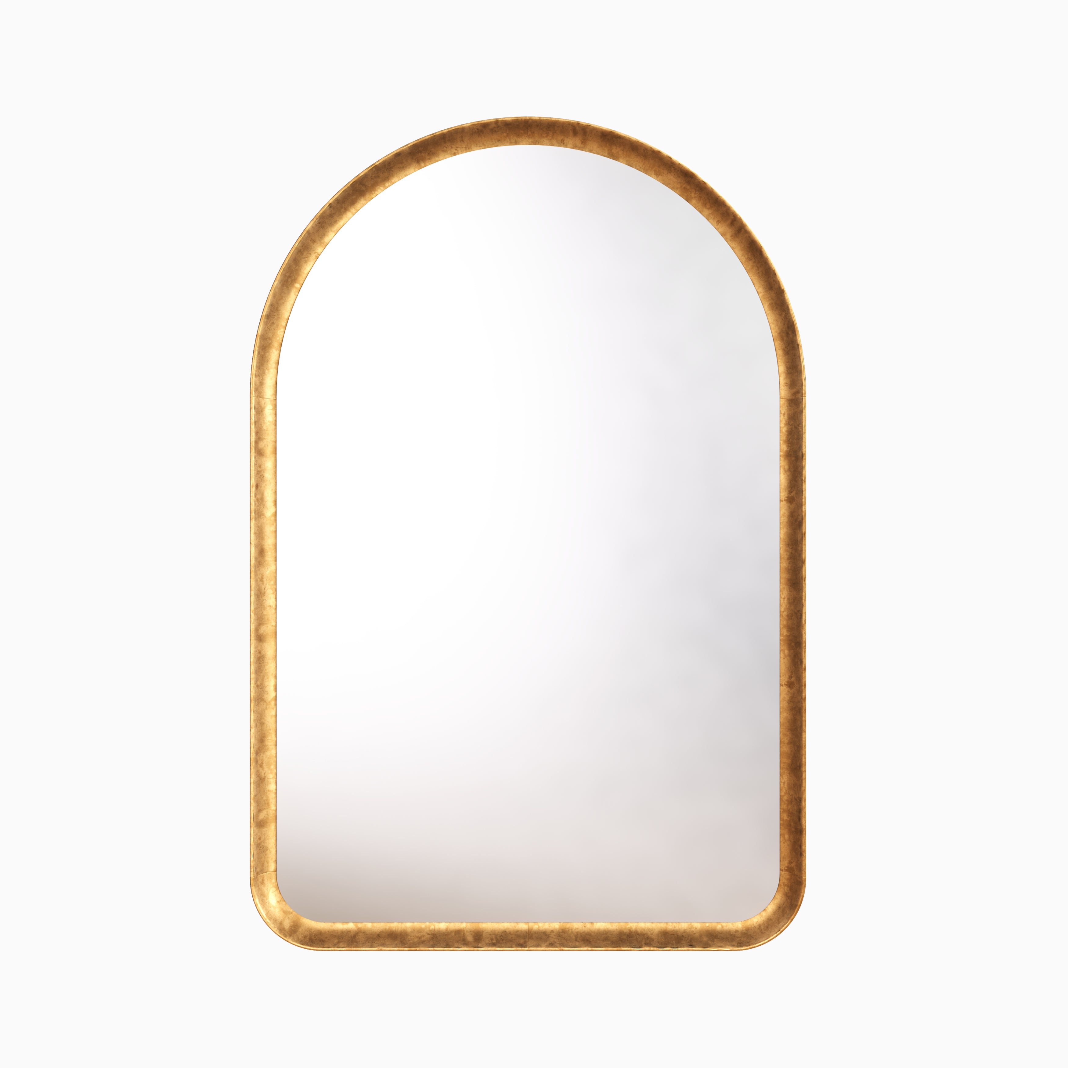 Ravella Arch Mirror in Gold Leaf