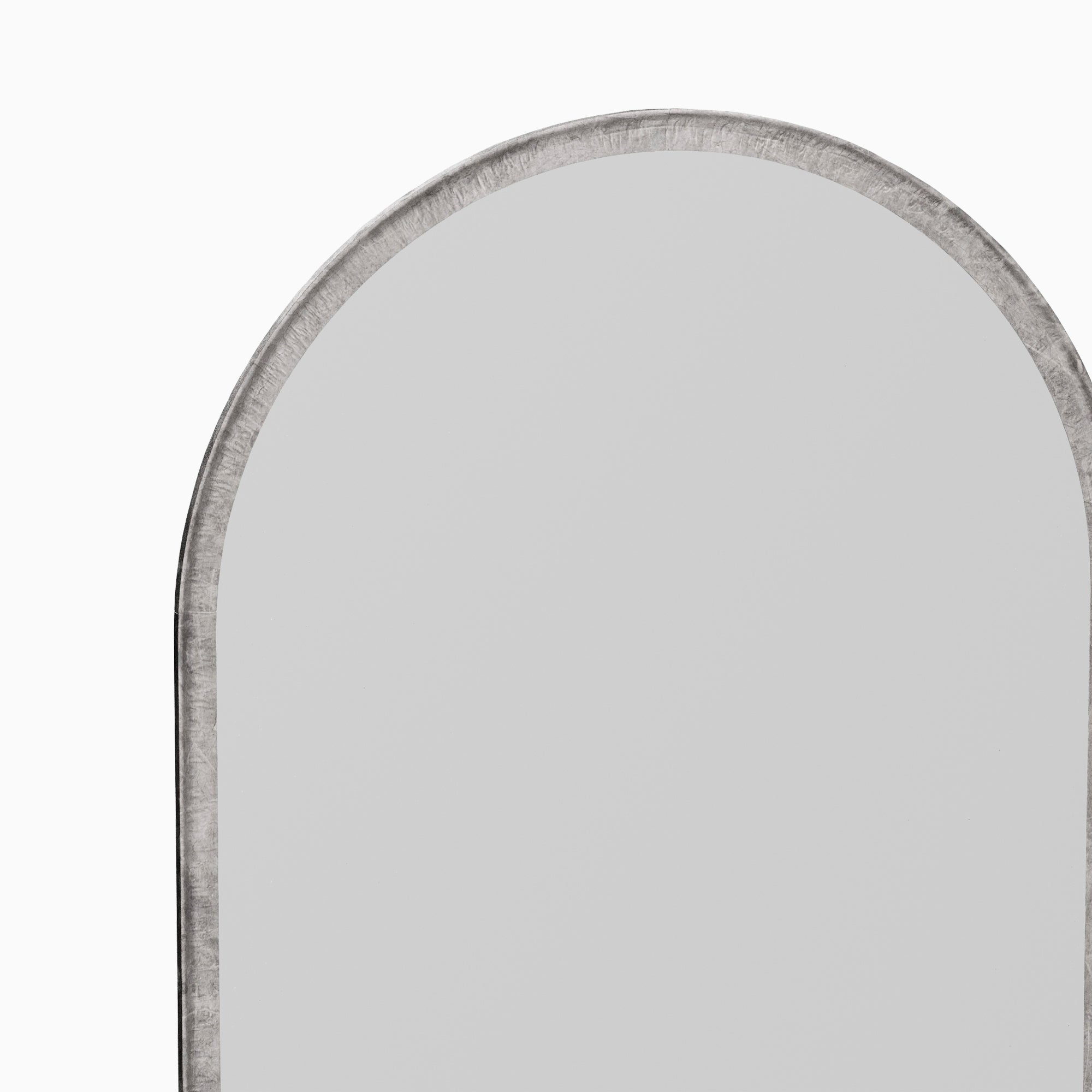 Ravella Arch Mirror in Silver Leaf