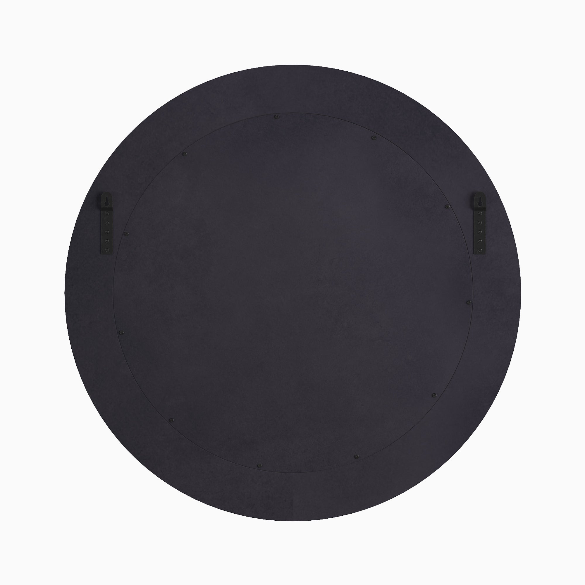 Vionna Round Mirror in Espresso