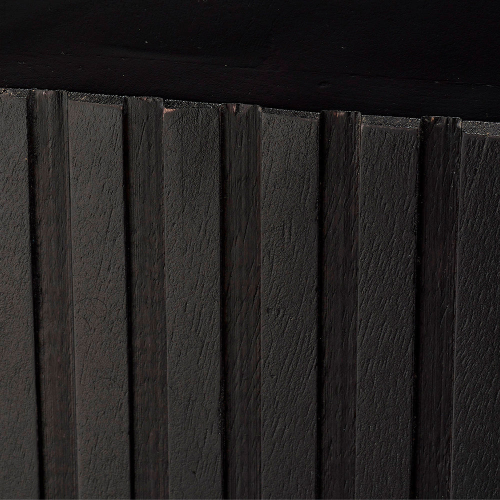 Enric Square Side Table in Black