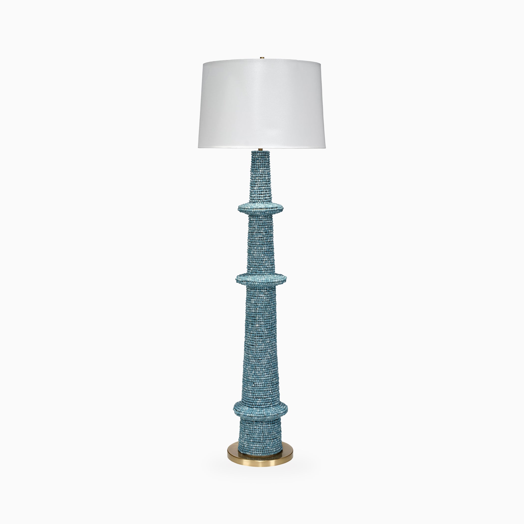Piero Floor Lamp in Blue