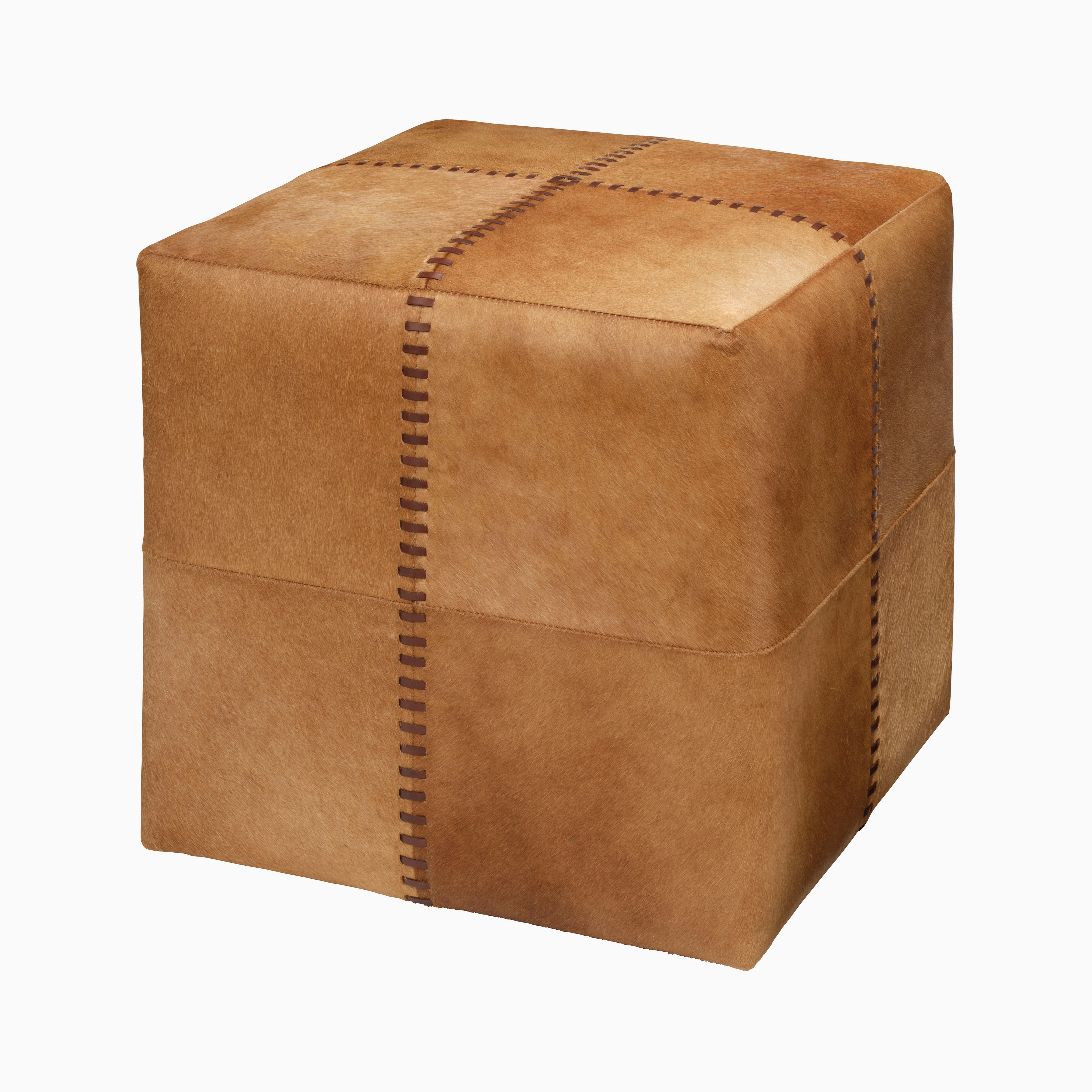Ravien Small Ottoman in Brown