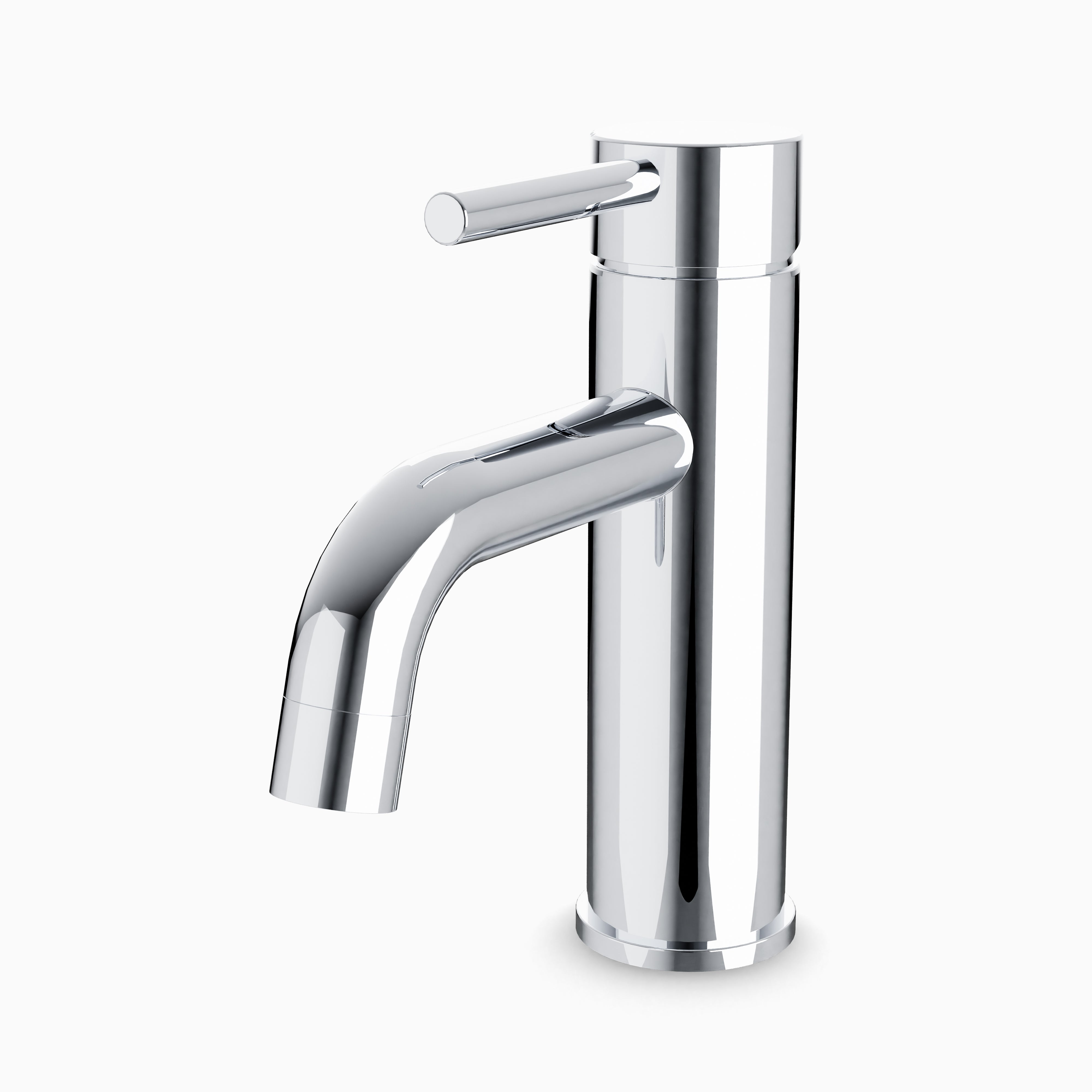 Alder Single Hole Bathroom Faucet in Chrome
