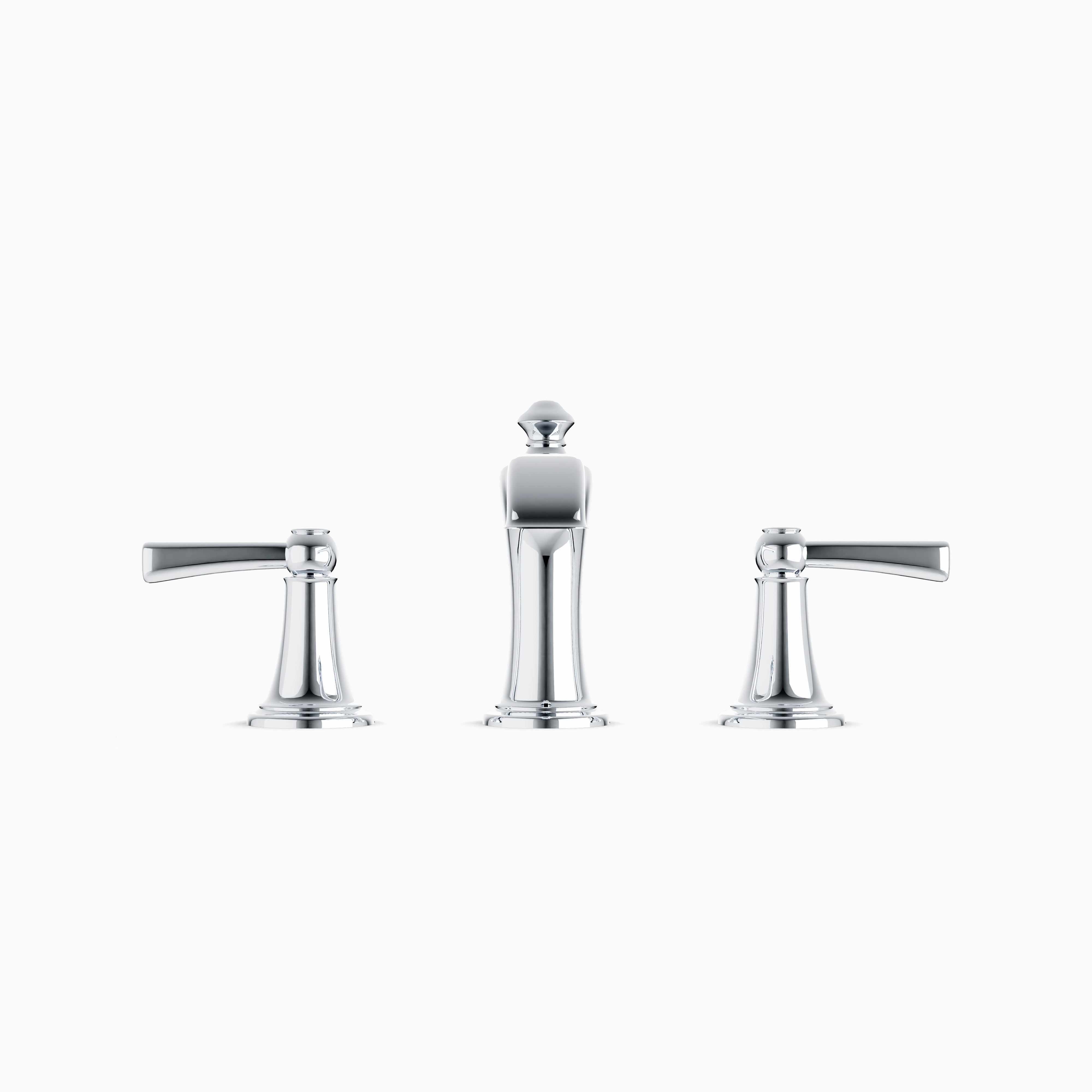 Linden 8" Widespread Bathroom Faucet in Chrome