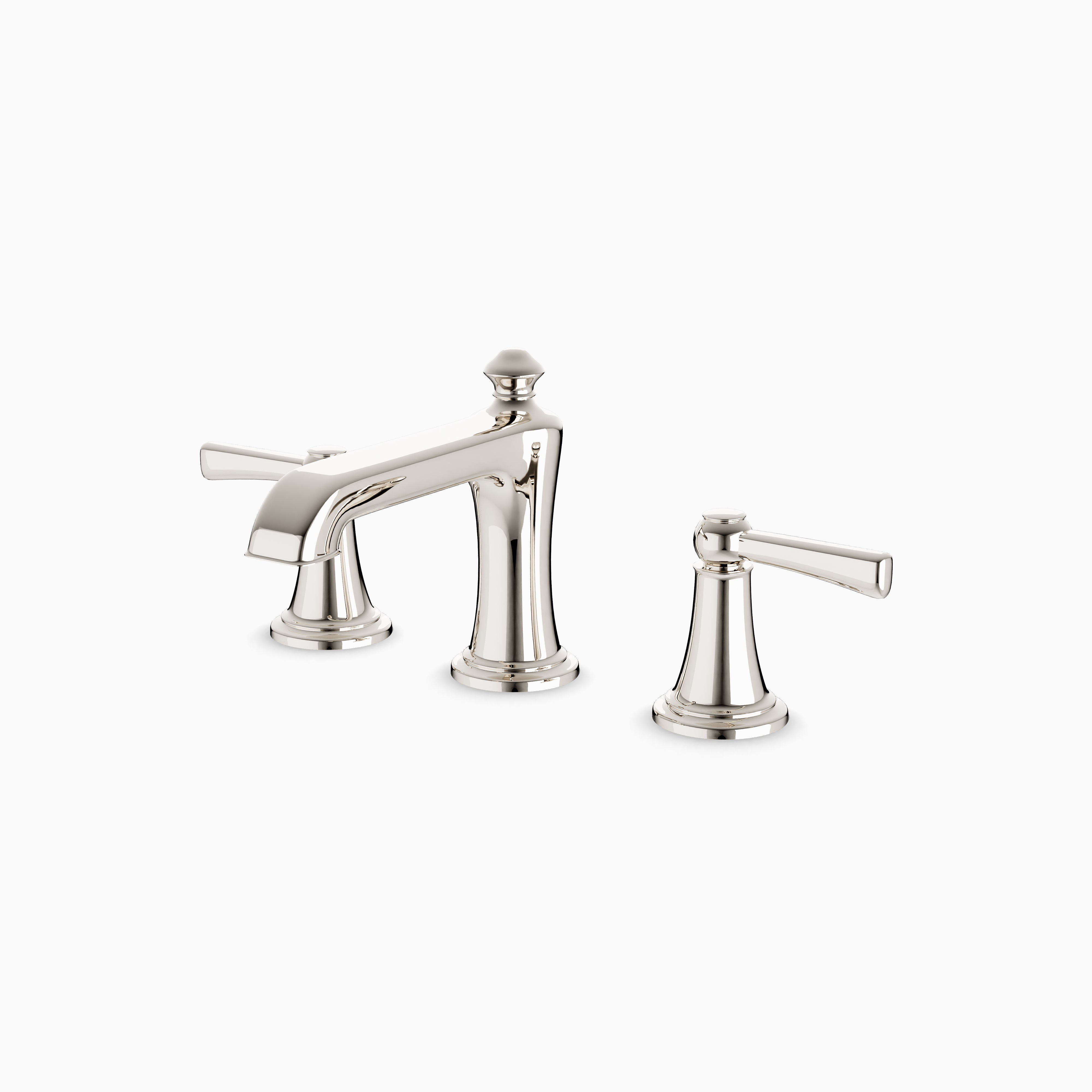 Linden 8" Widespread Bathroom Faucet in Polished Nickel