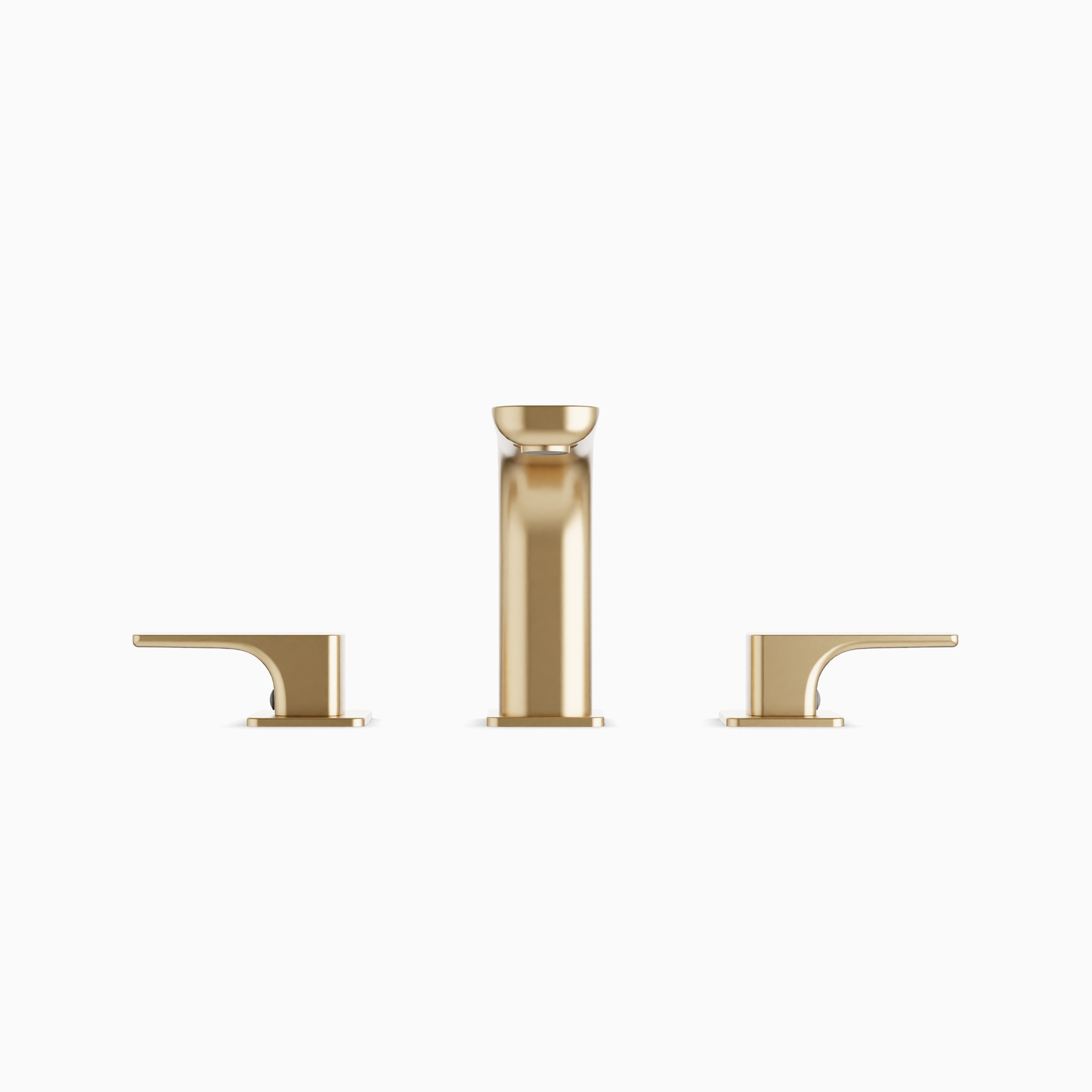 Cove 8" Widespread Bathroom Faucet in Satin Brass