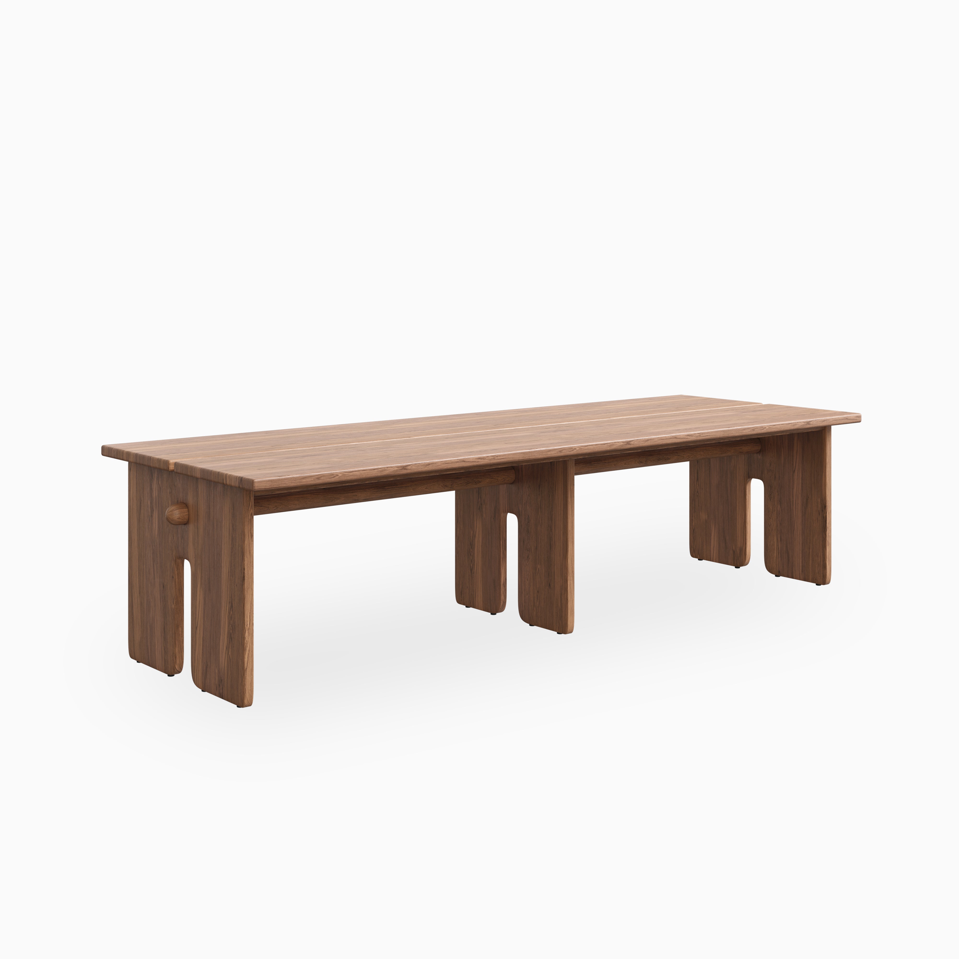 Bastien Walnut Dining_Table in Matte, 120" x 42"