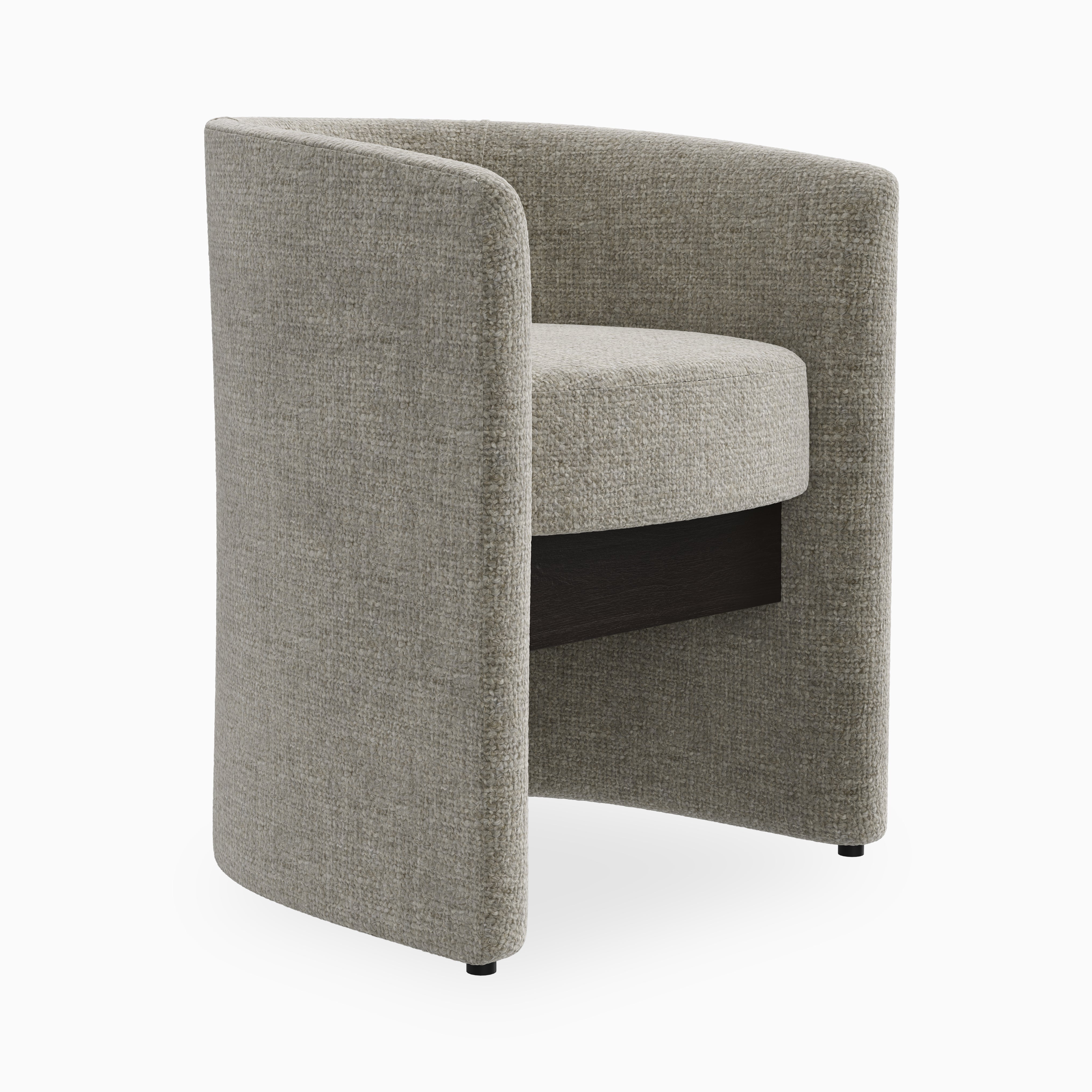 Gaspard Dining Chair in Mocha/Bone