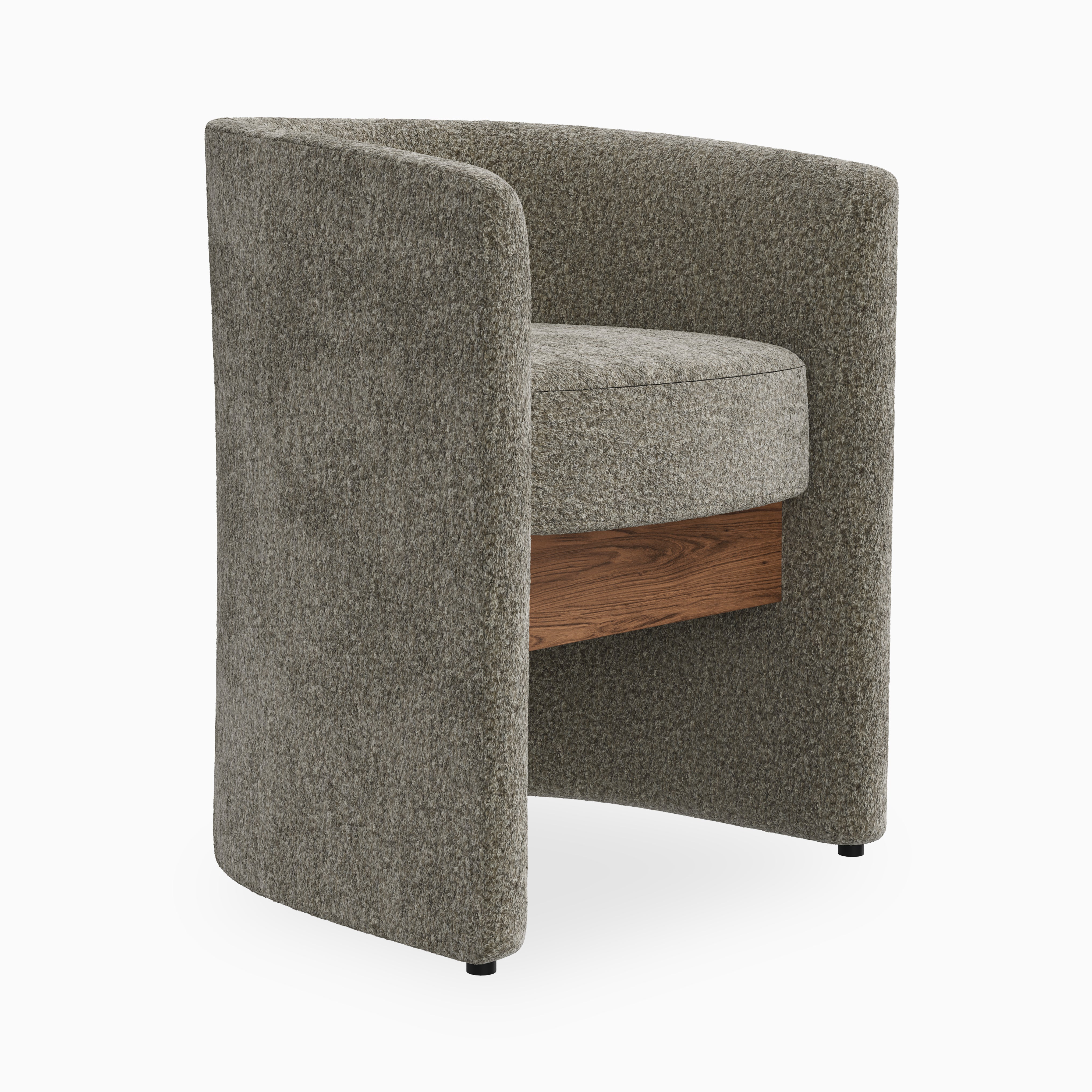 Gaspard Dining Chair in Matte/Mushroom