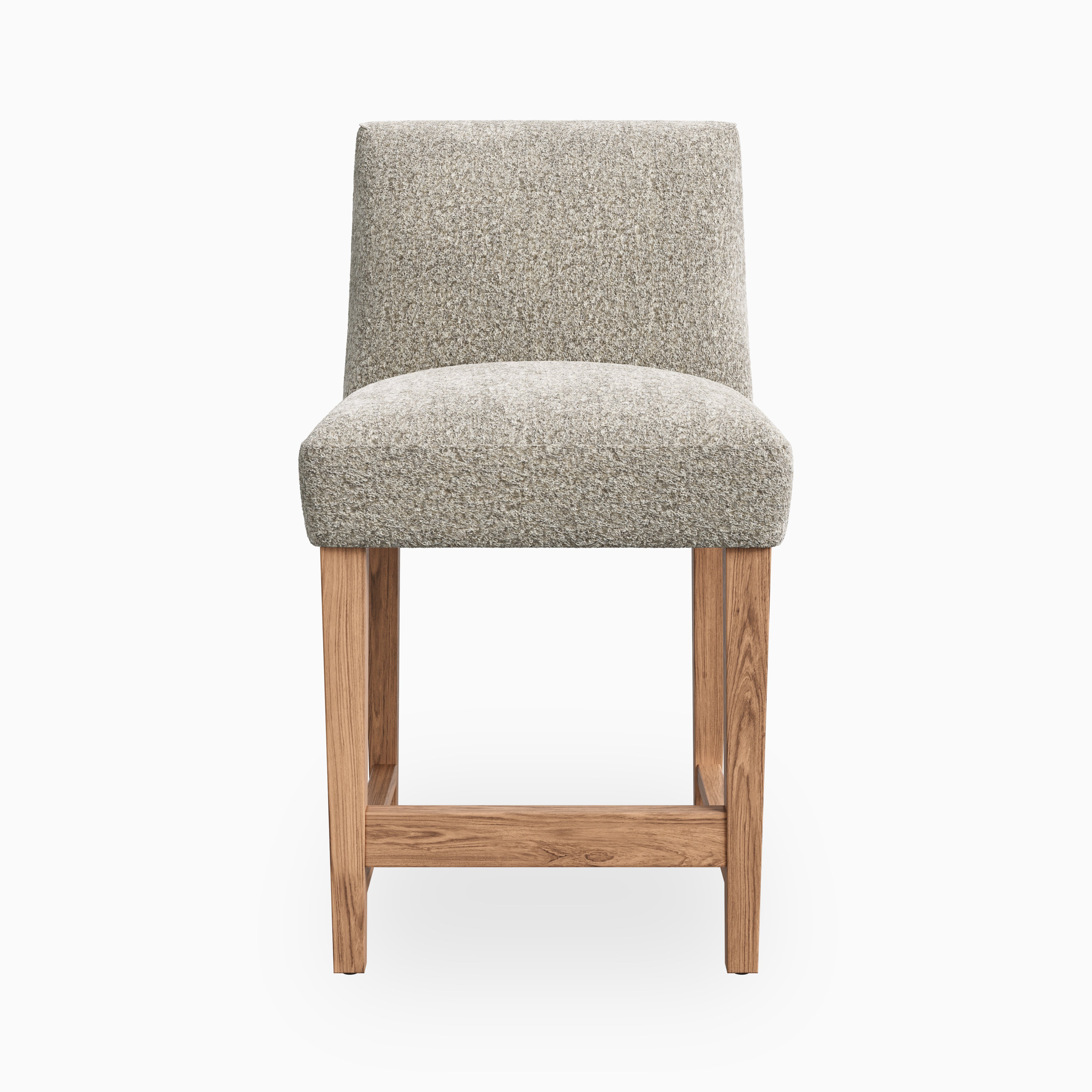 Oliver Counter Stool in Matte/Mushroom