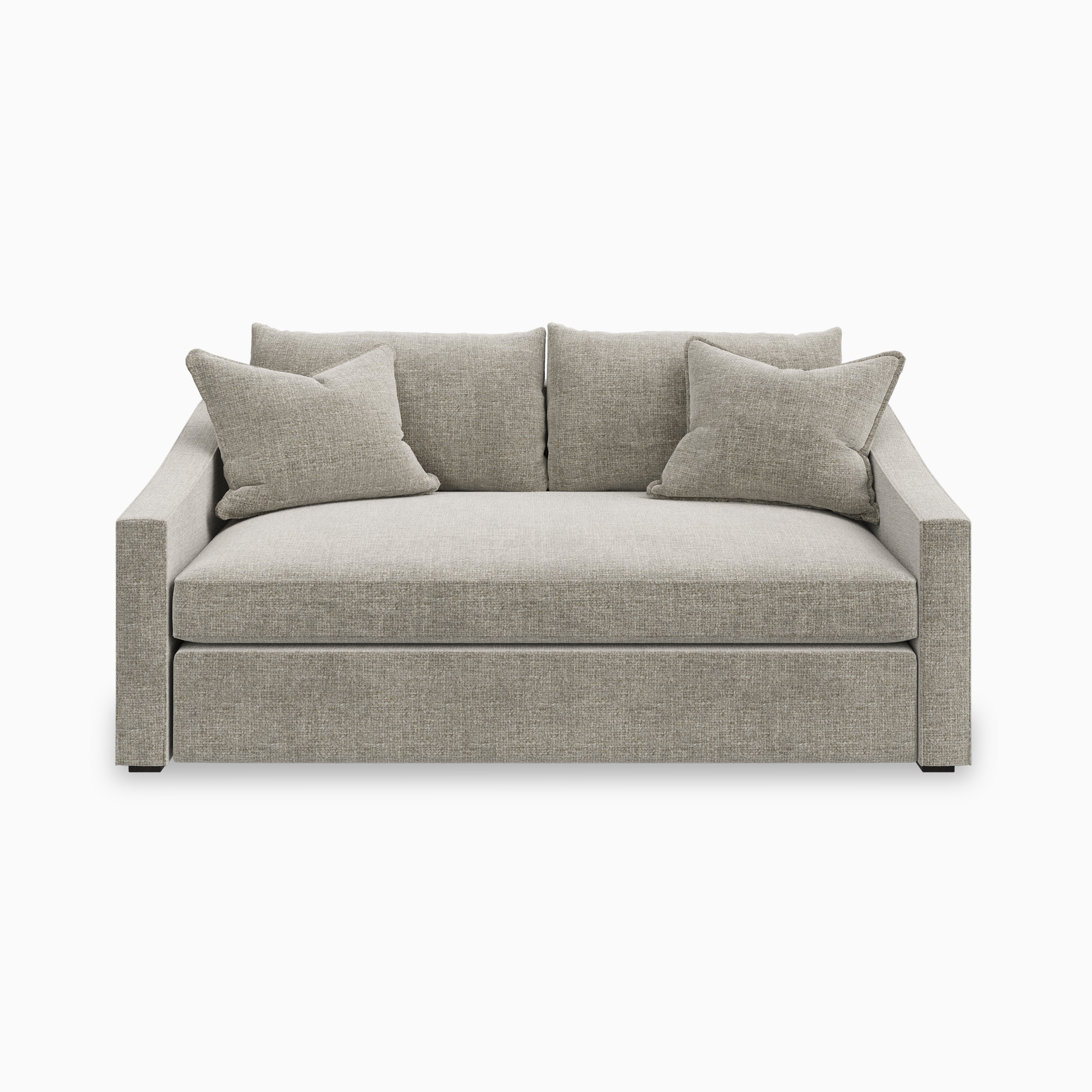 Ronan Loveseat in Bone, 72"